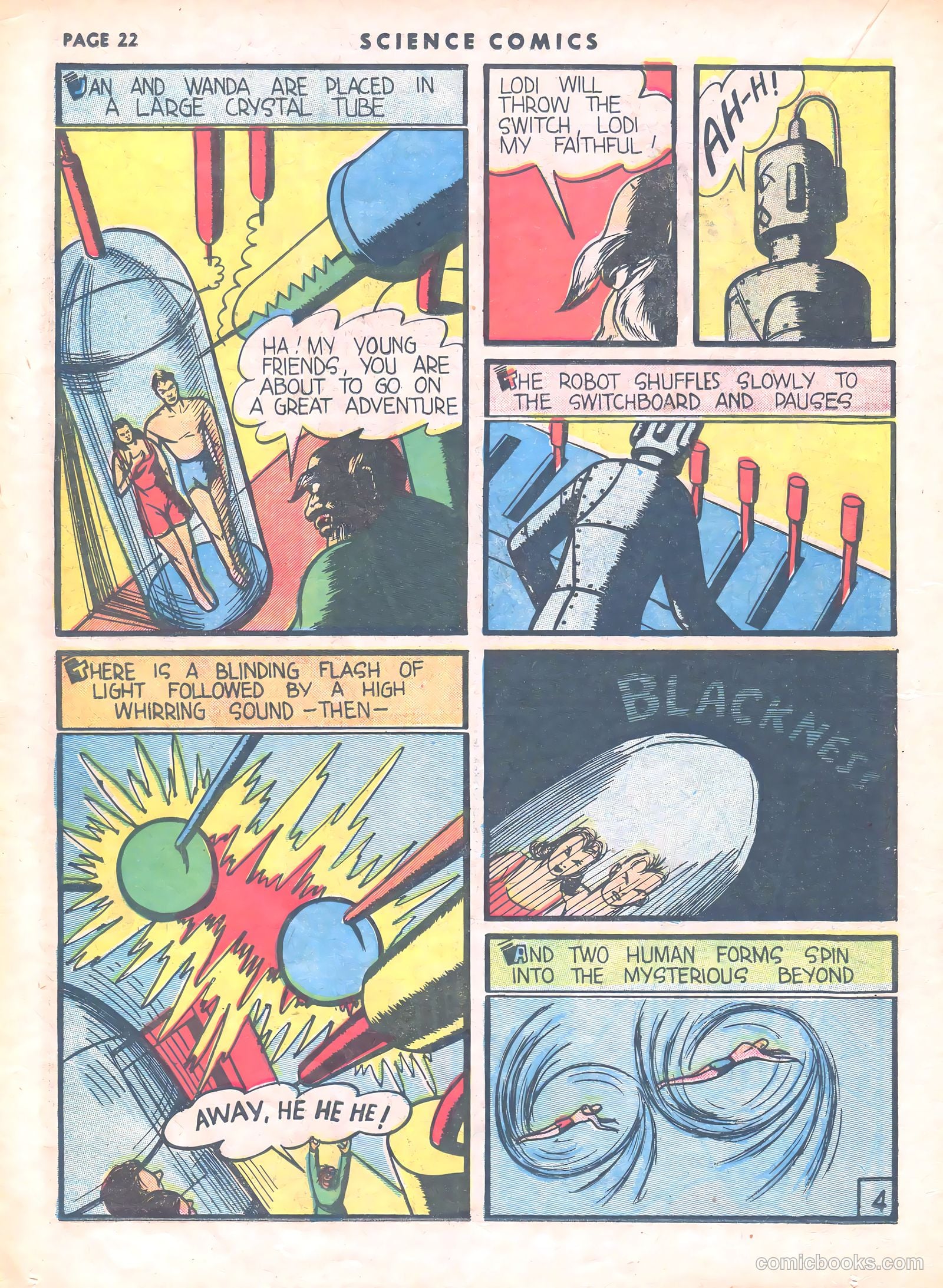 Science Comics #8 (1940) — page 23 of 67