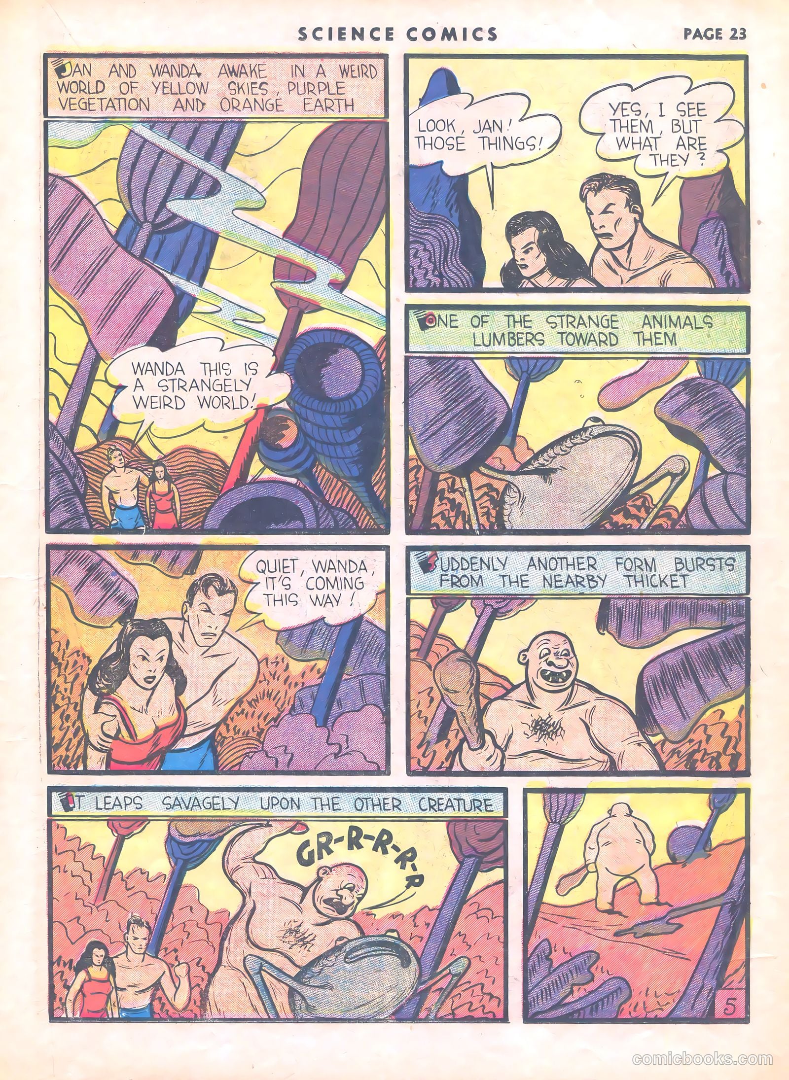 Science Comics #8 (1940) — page 24 of 67