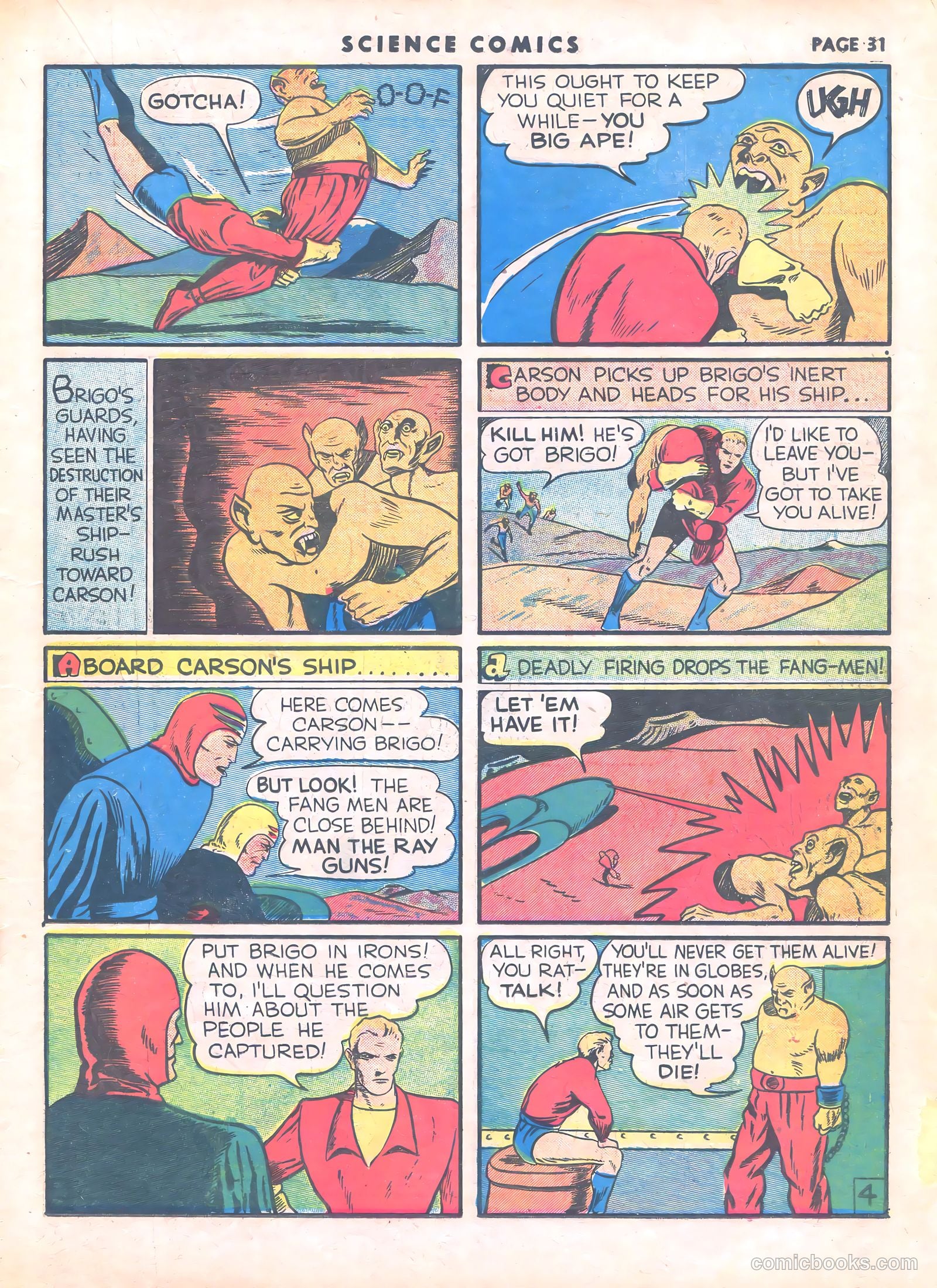 Science Comics #8 (1940) — page 32 of 67