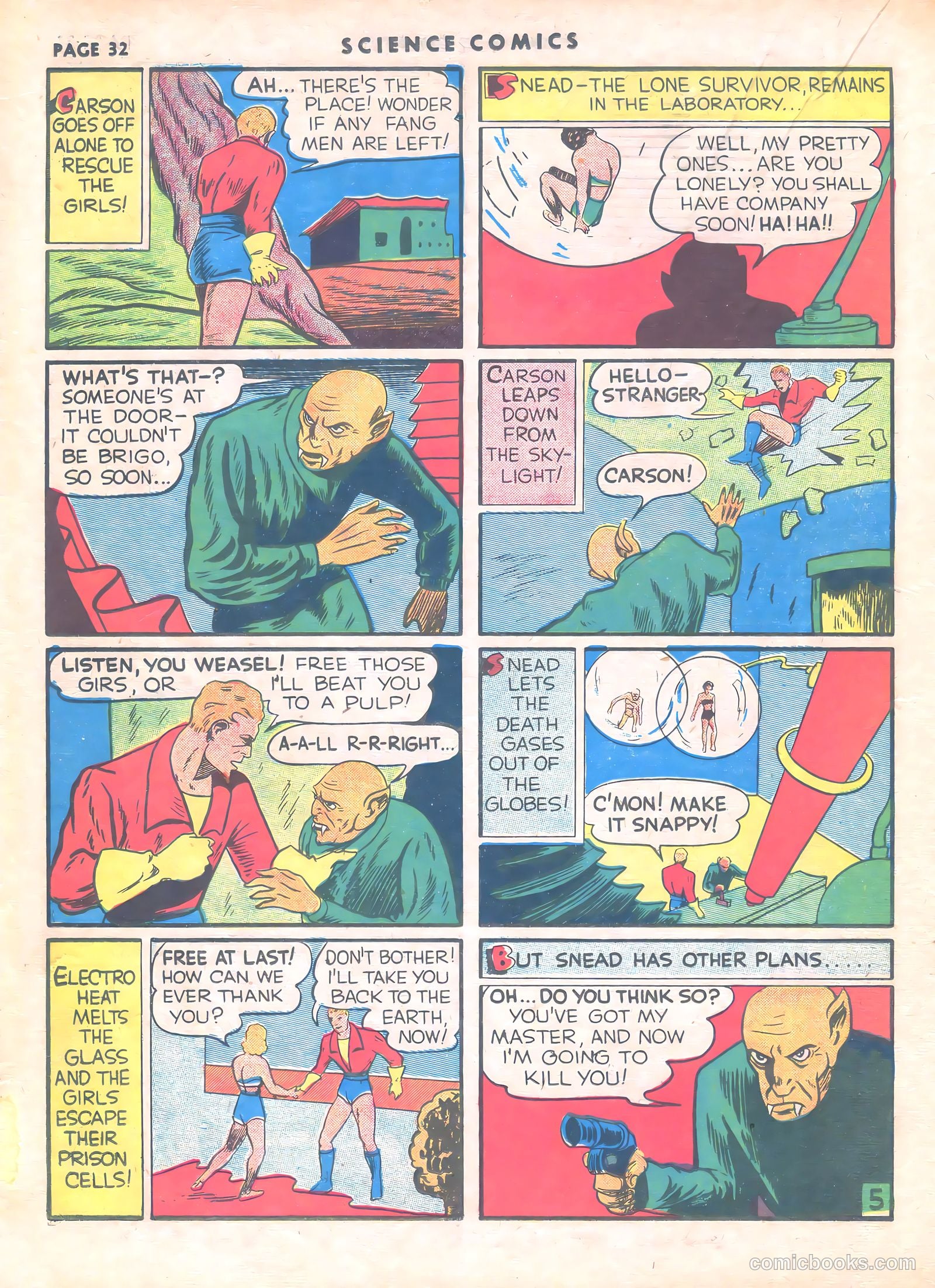 Science Comics #8 (1940) — page 33 of 67