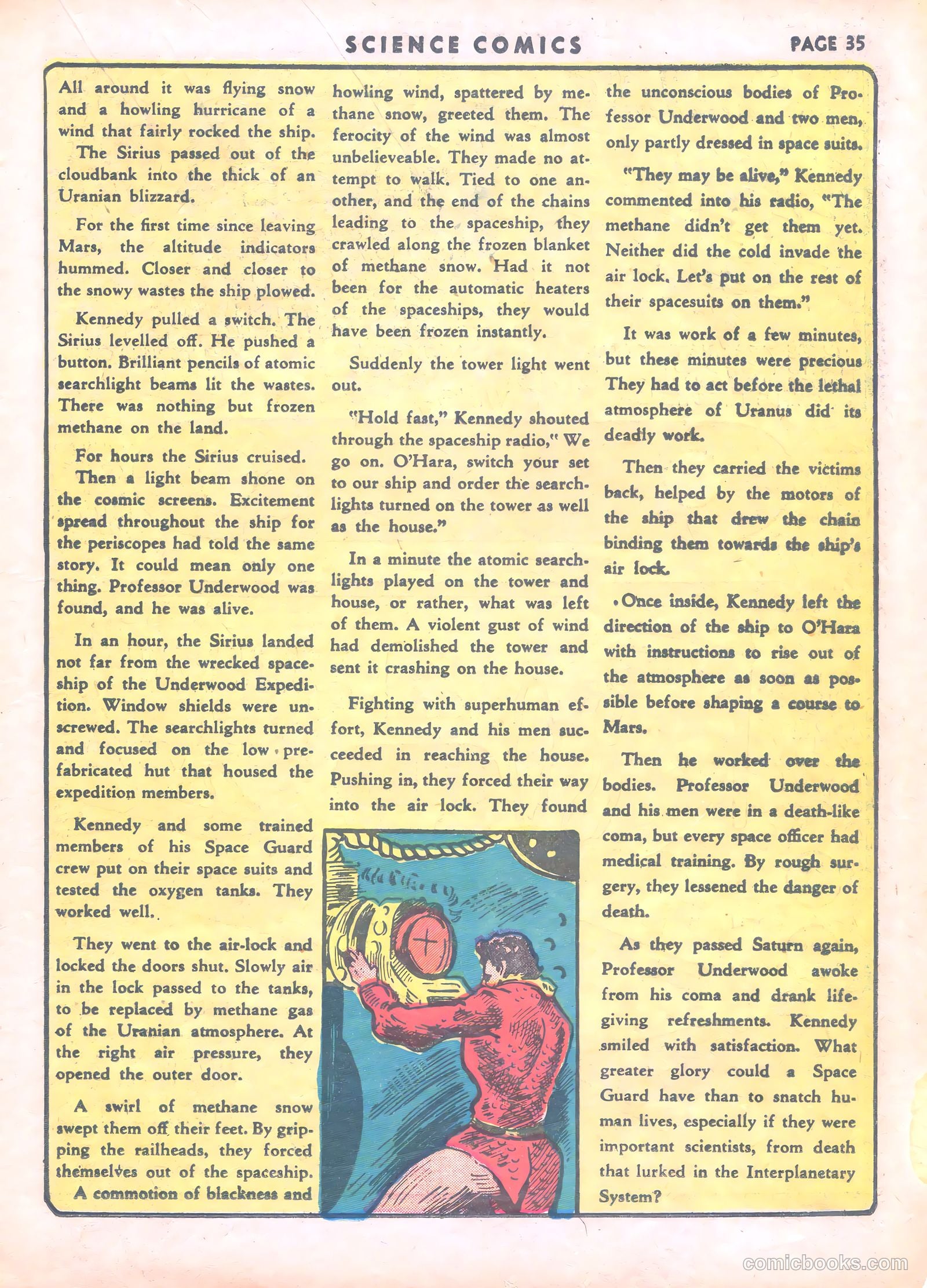 Science Comics #8 (1940) — page 36 of 67