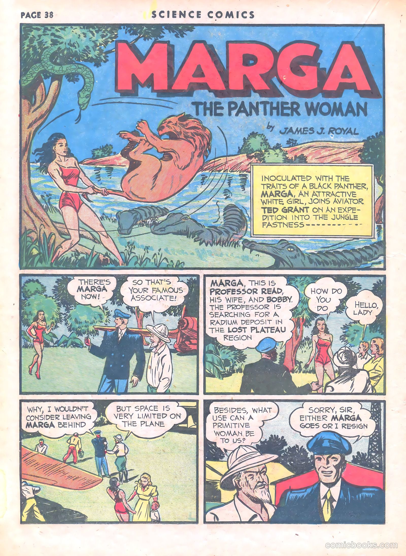 Science Comics #8 (1940) — page 39 of 67