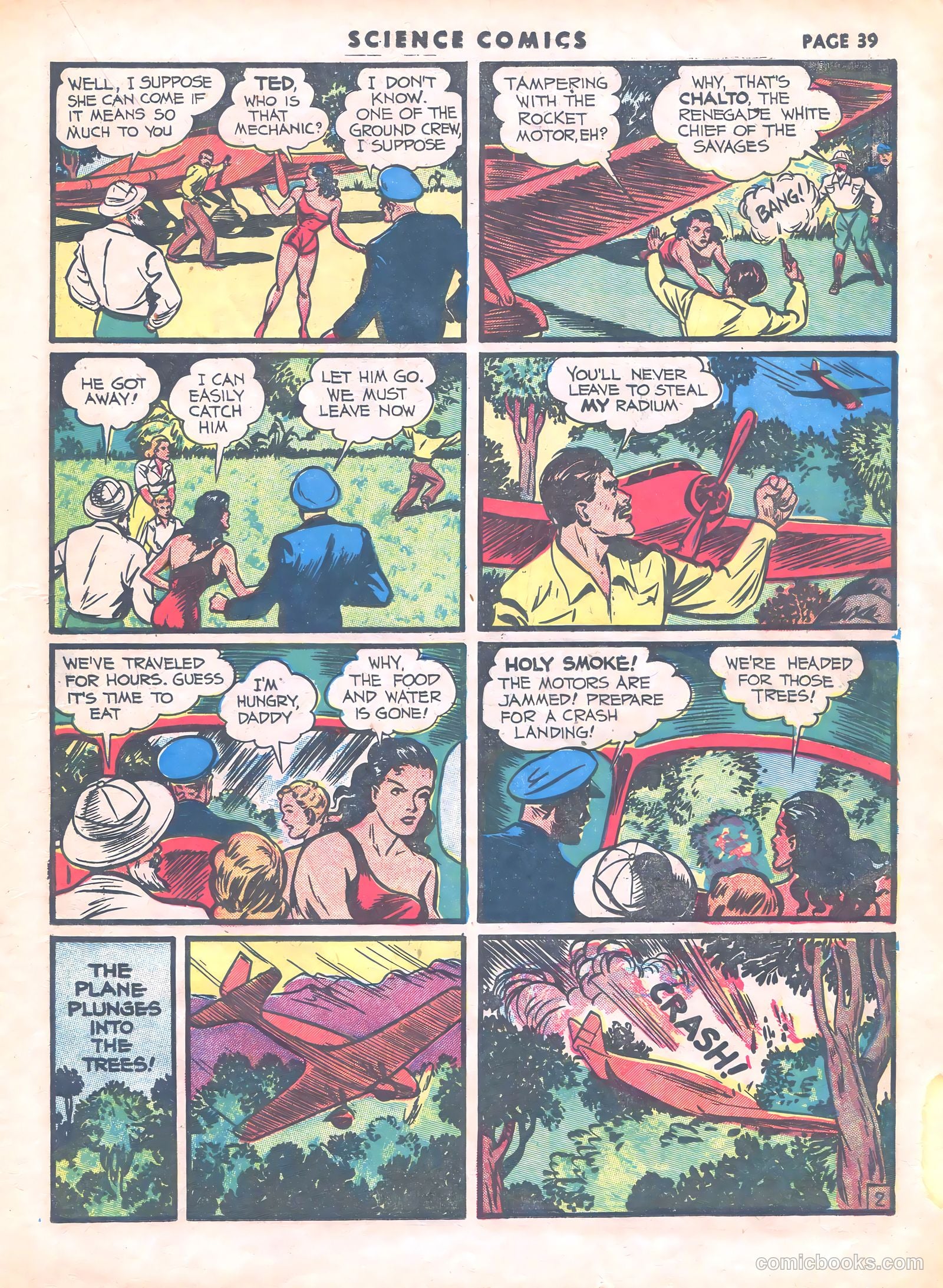 Science Comics #8 (1940) — page 40 of 67