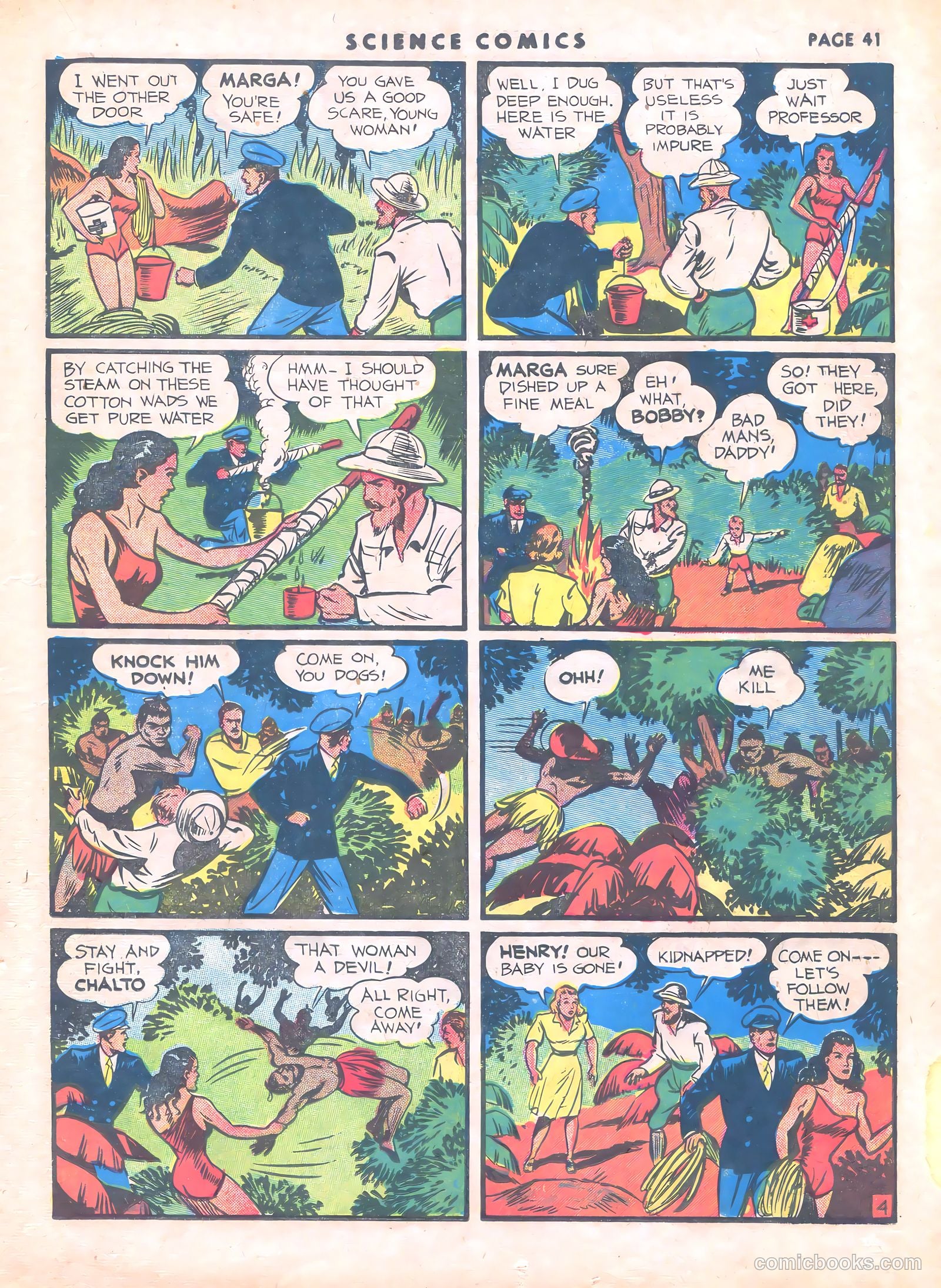 Science Comics #8 (1940) — page 42 of 67