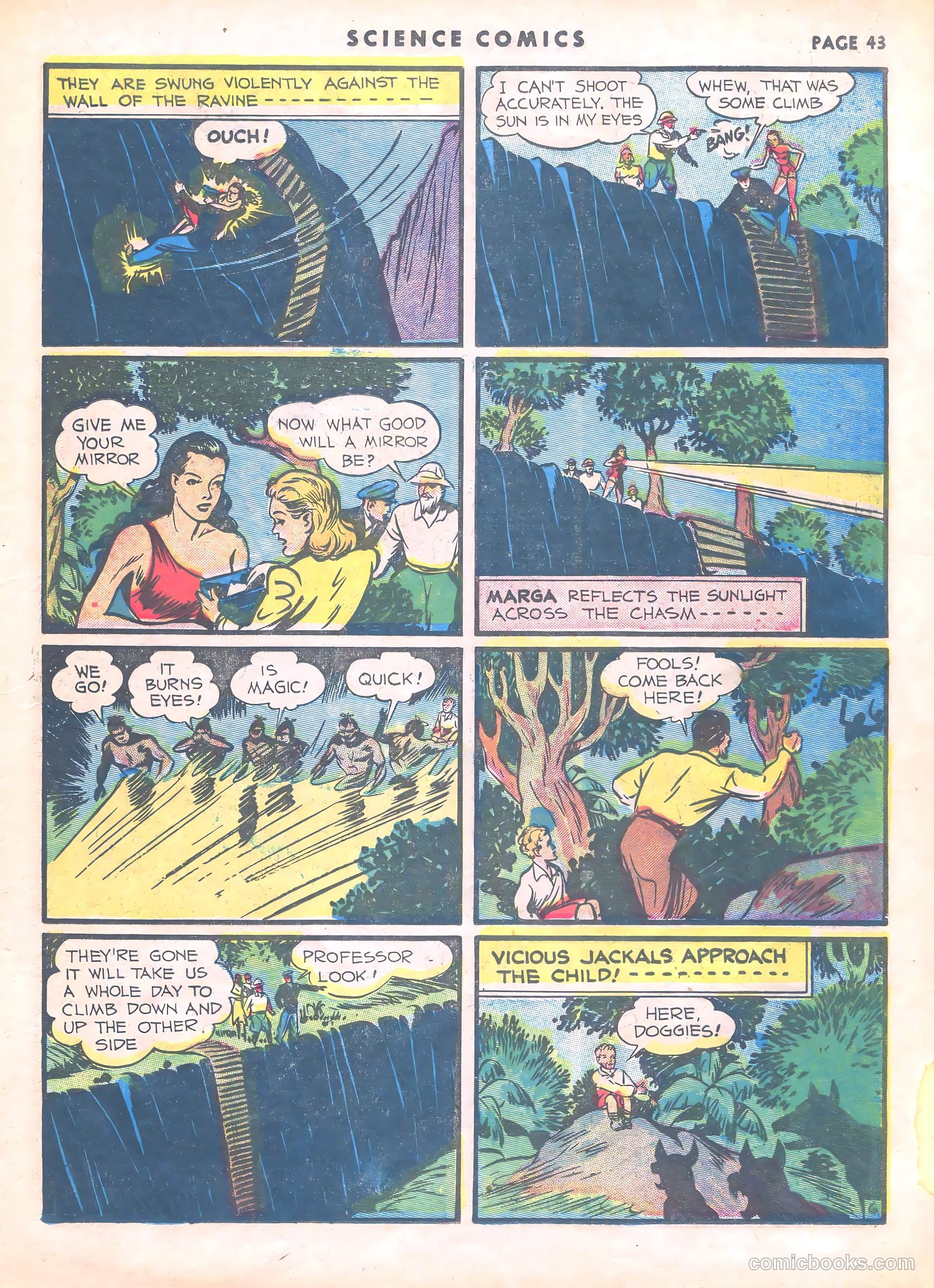 Science Comics #8 (1940) — page 44 of 67