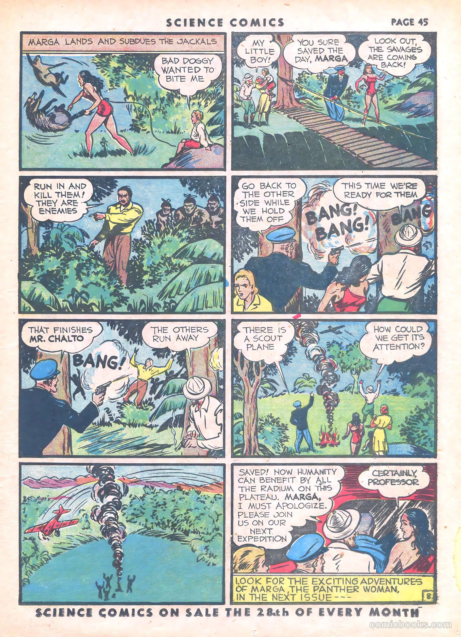 Science Comics #8 (1940) — page 46 of 67