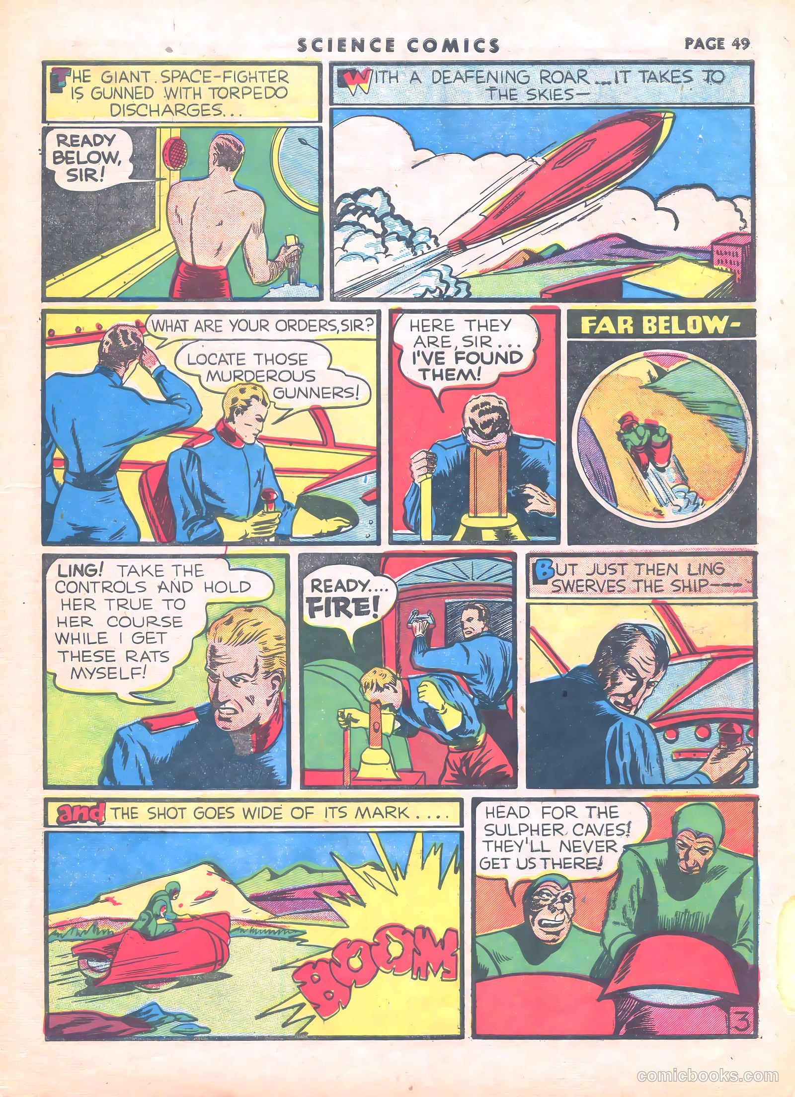 Science Comics #8 (1940) — page 50 of 67