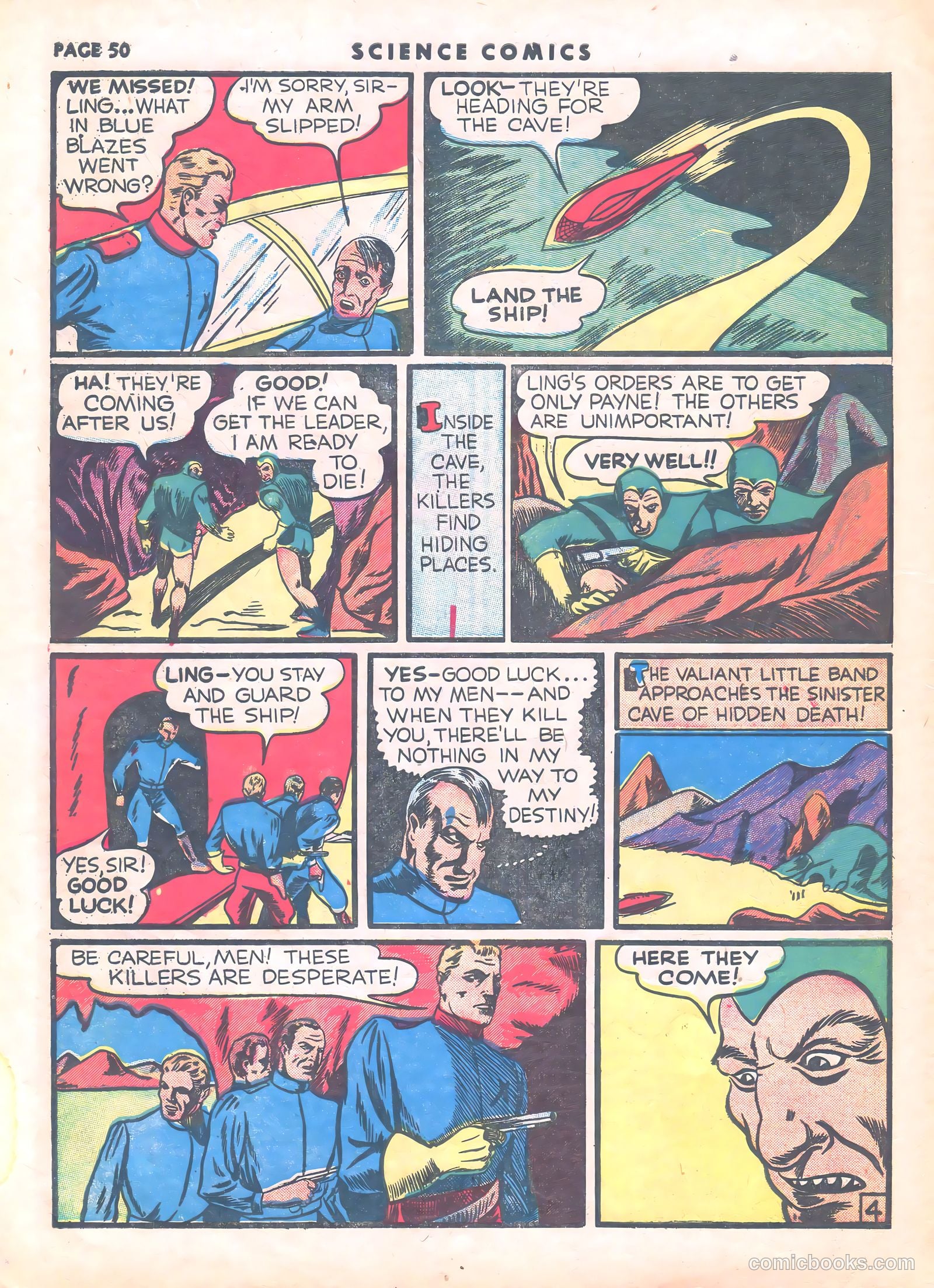 Science Comics #8 (1940) — page 51 of 67
