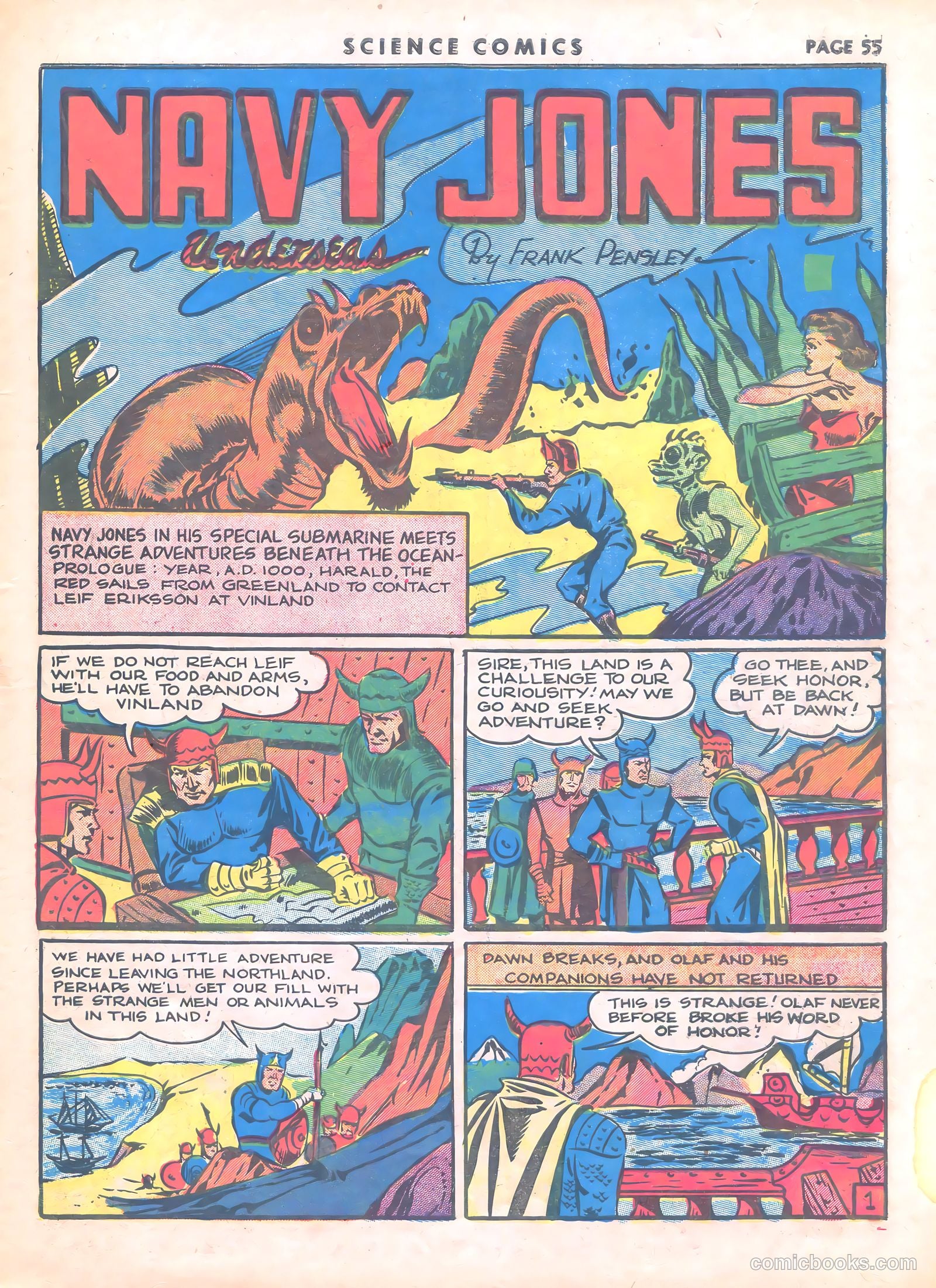 Science Comics #8 (1940) — page 56 of 67