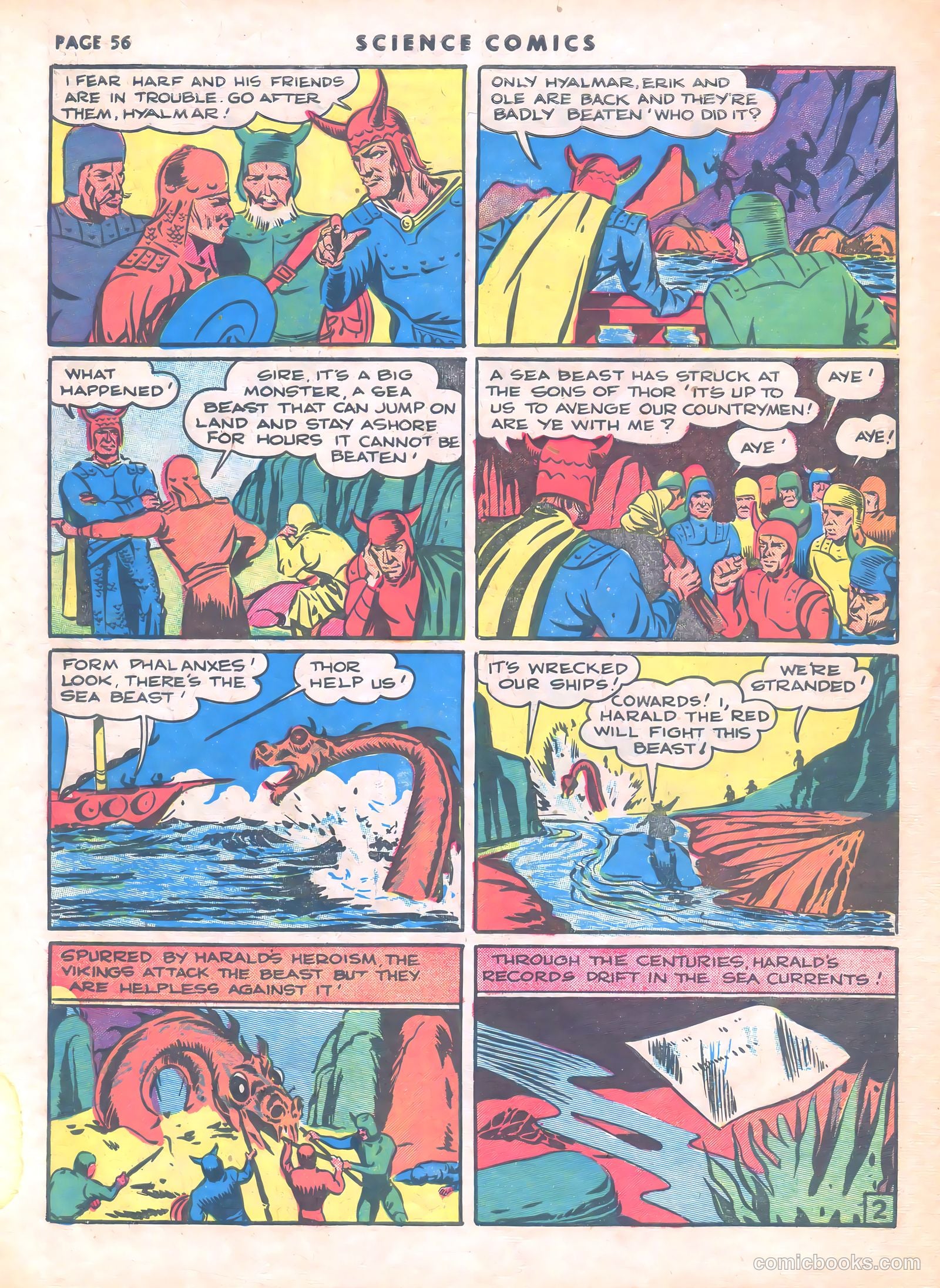 Science Comics #8 (1940) — page 57 of 67