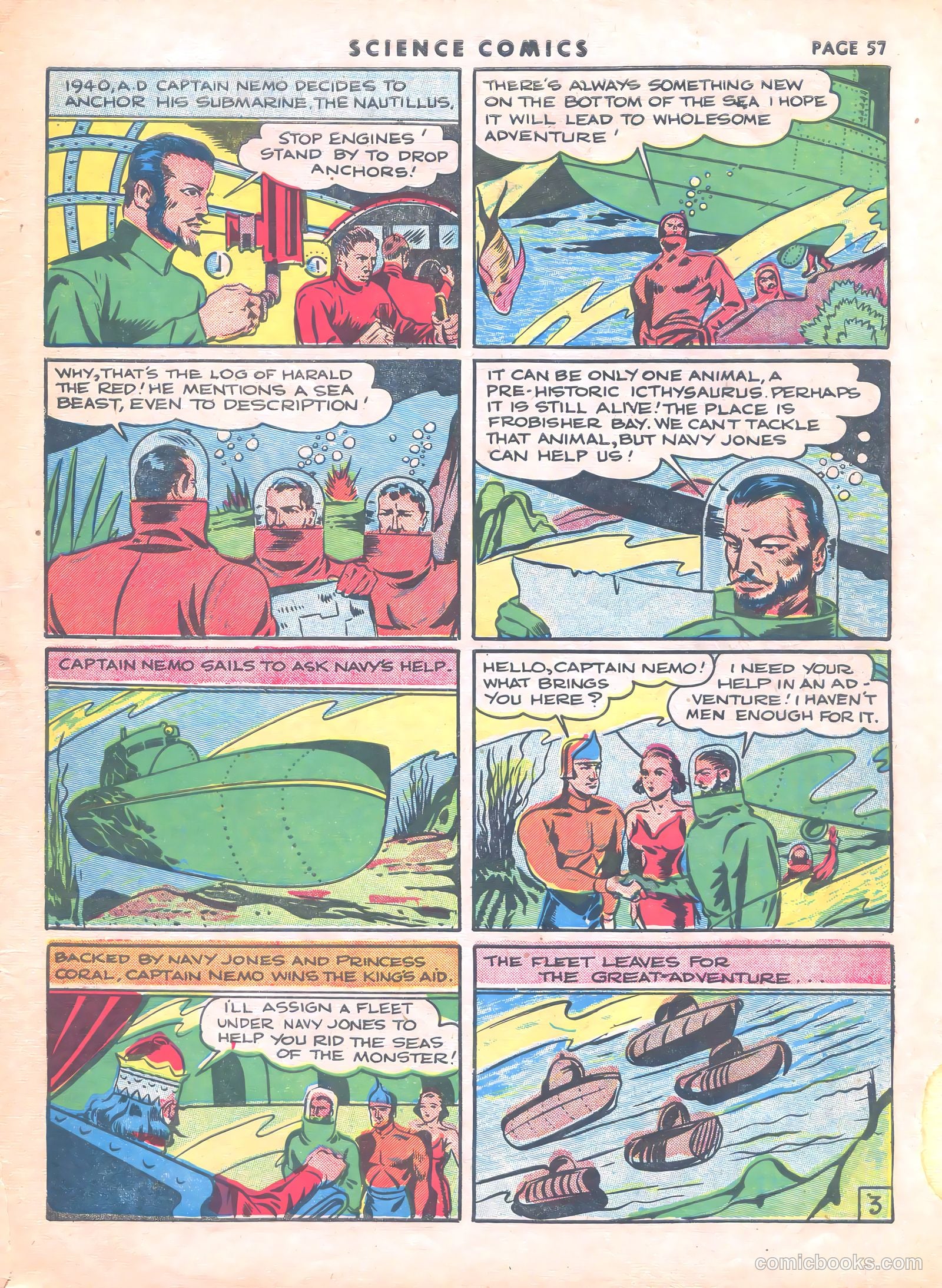 Science Comics #8 (1940) — page 58 of 67
