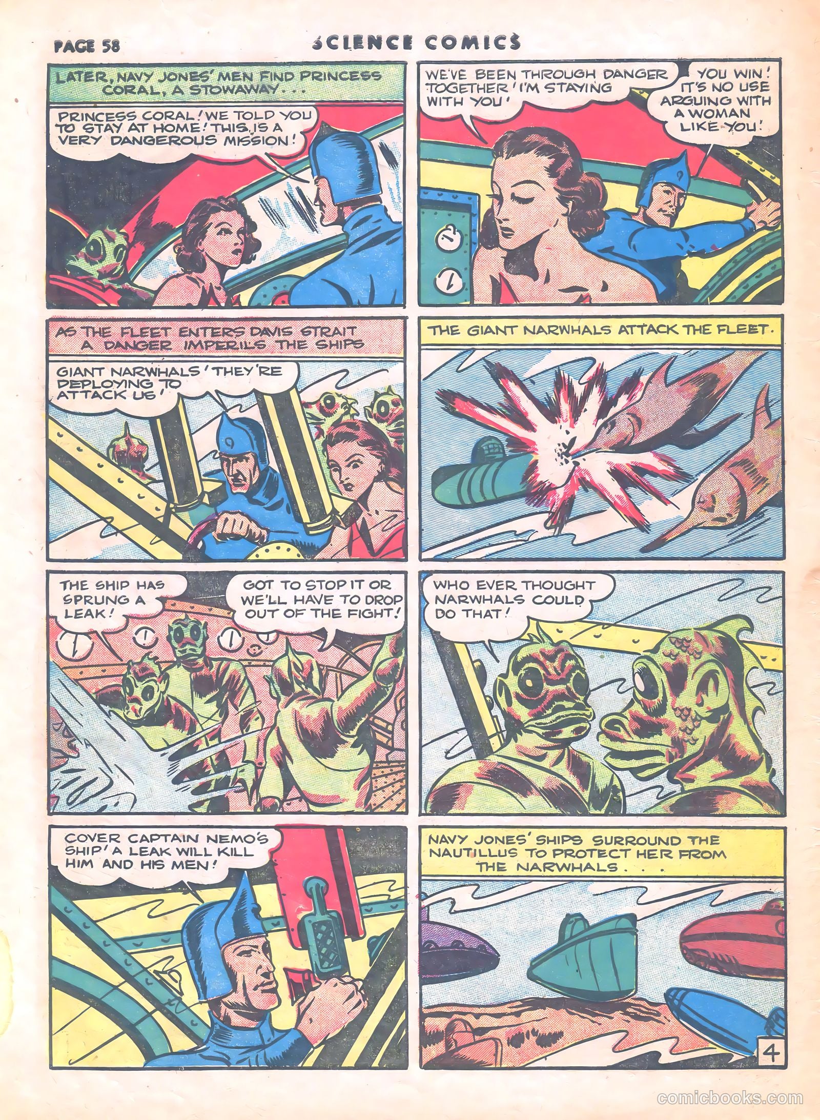 Science Comics #8 (1940) — page 59 of 67