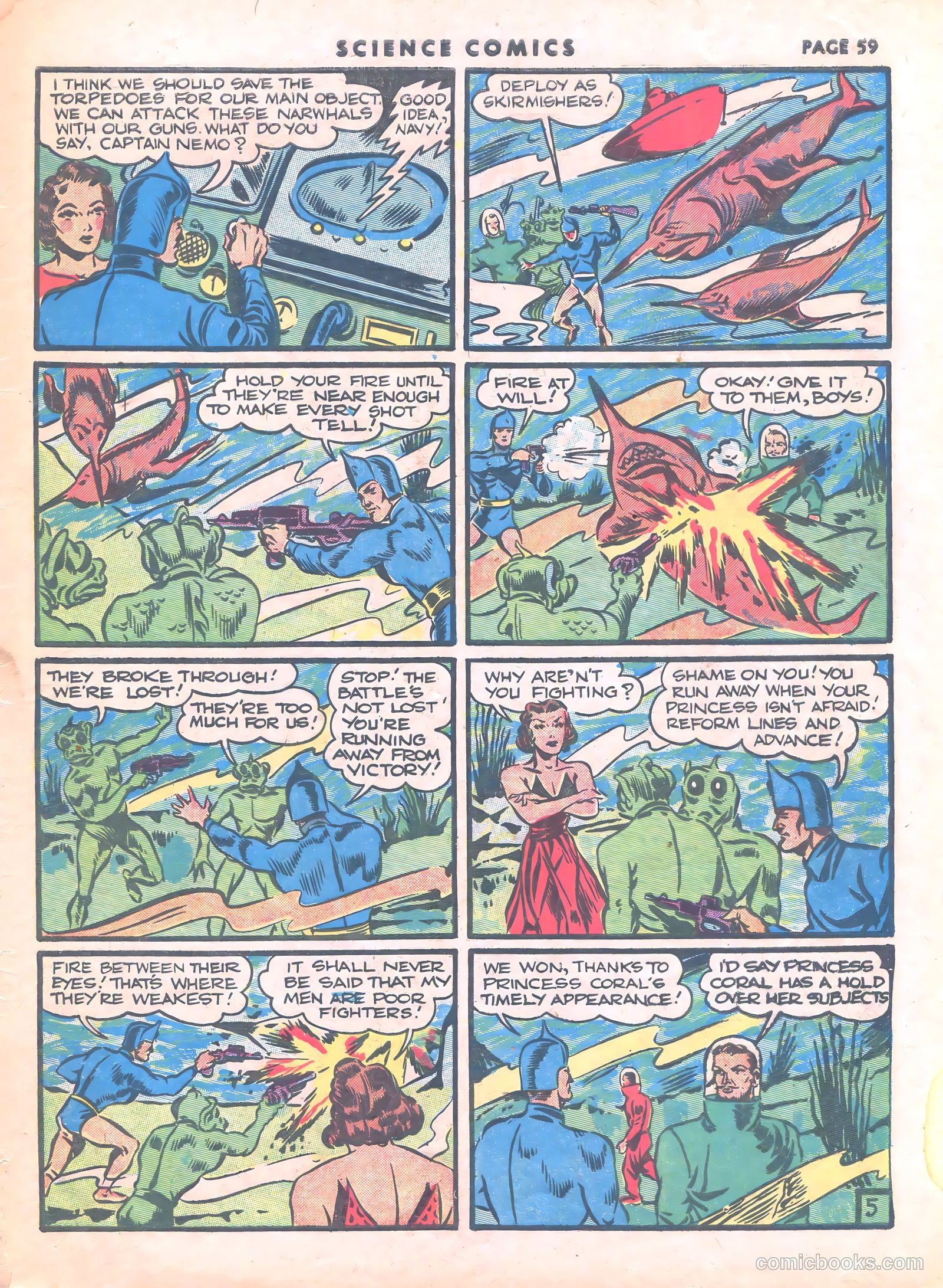 Science Comics #8 (1940) — page 60 of 67