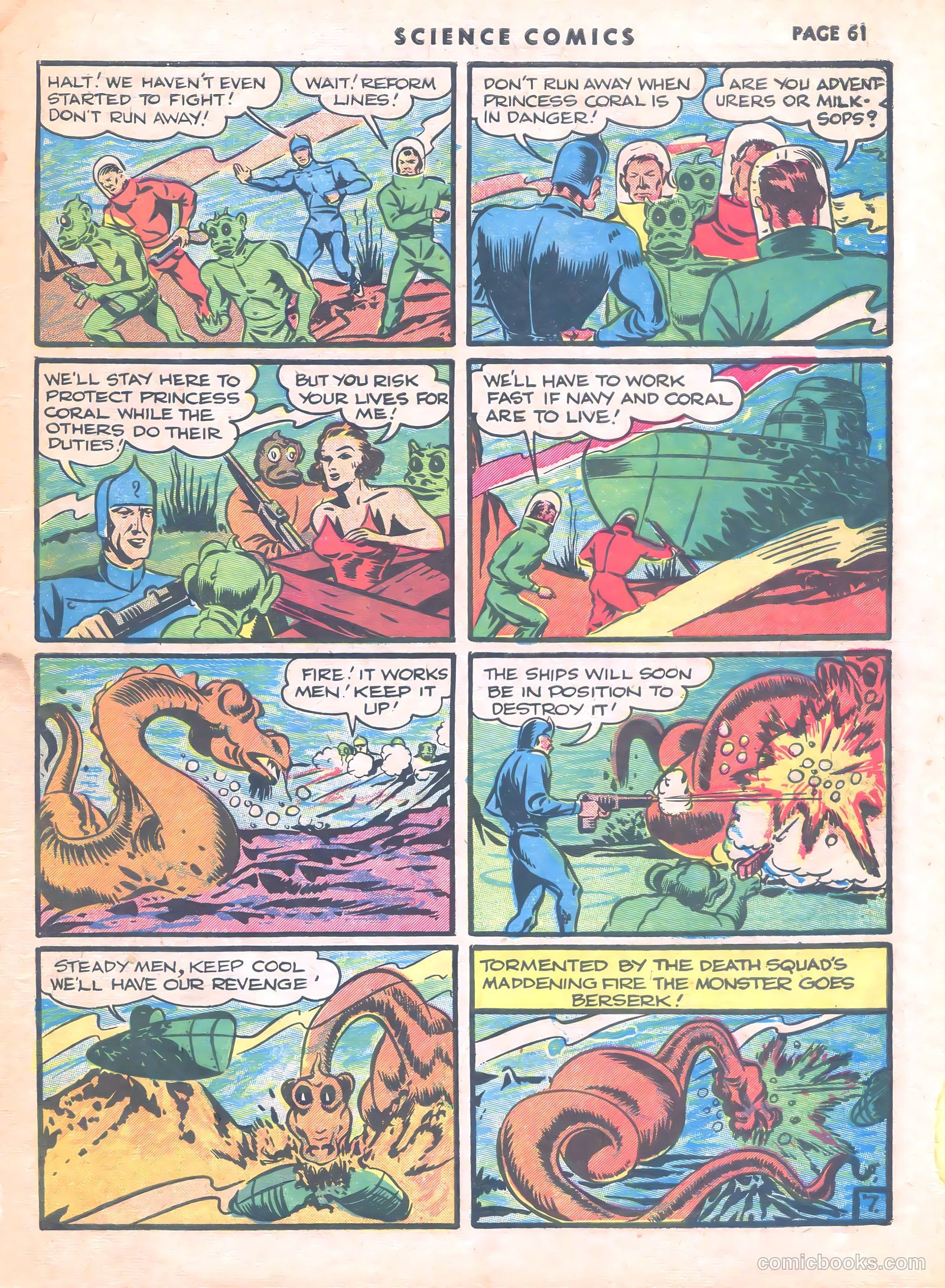Science Comics #8 (1940) — page 62 of 67