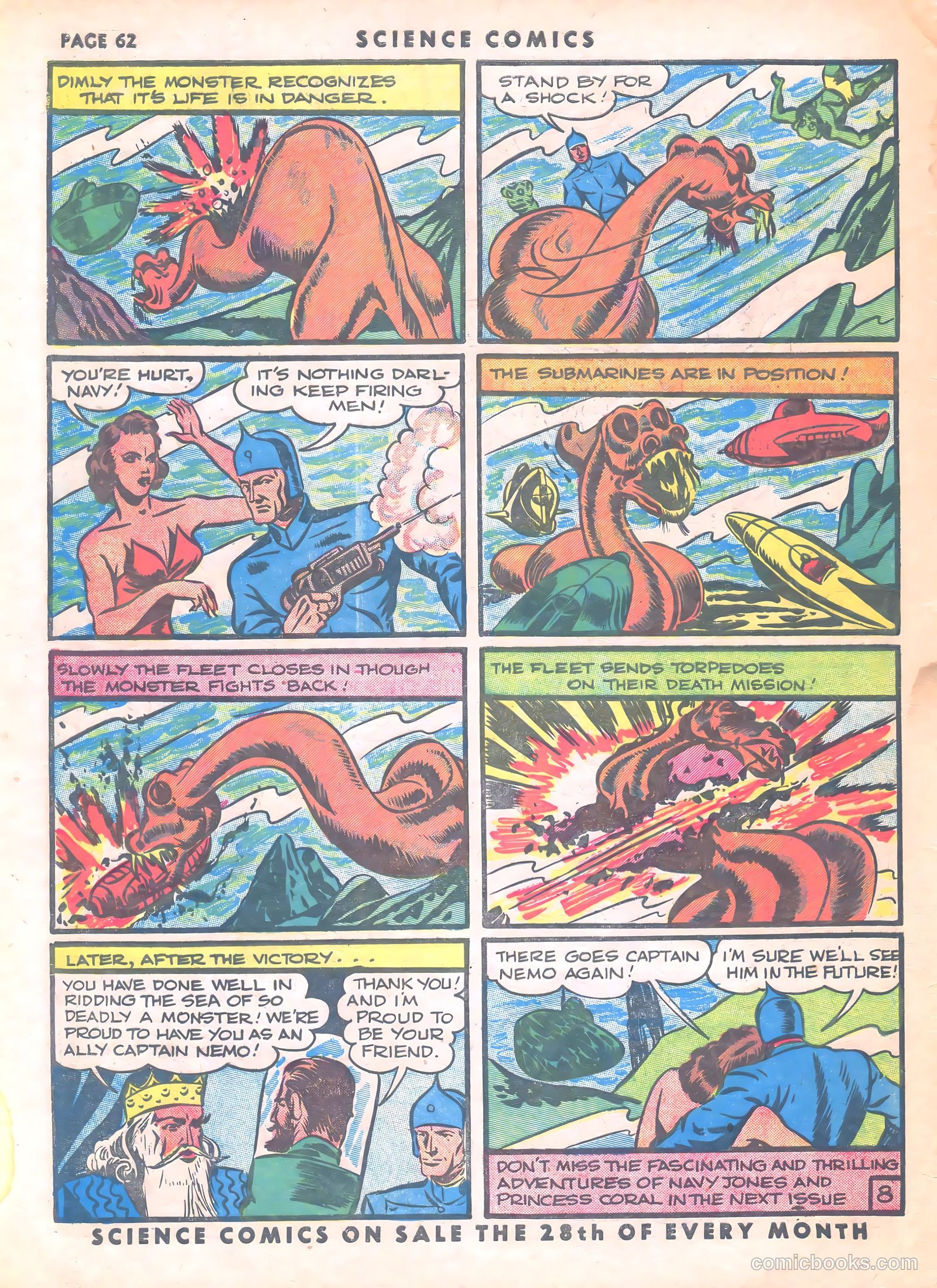 Science Comics #8 (1940) — page 63 of 67