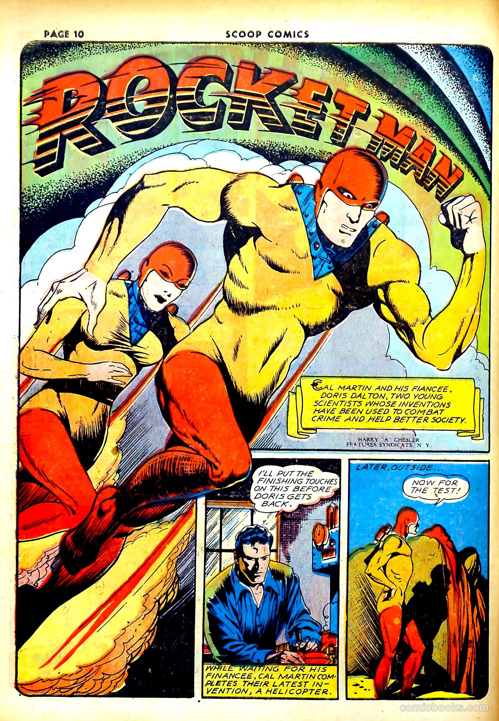 Scoop Comics #1 (1941) — page 12 of 68