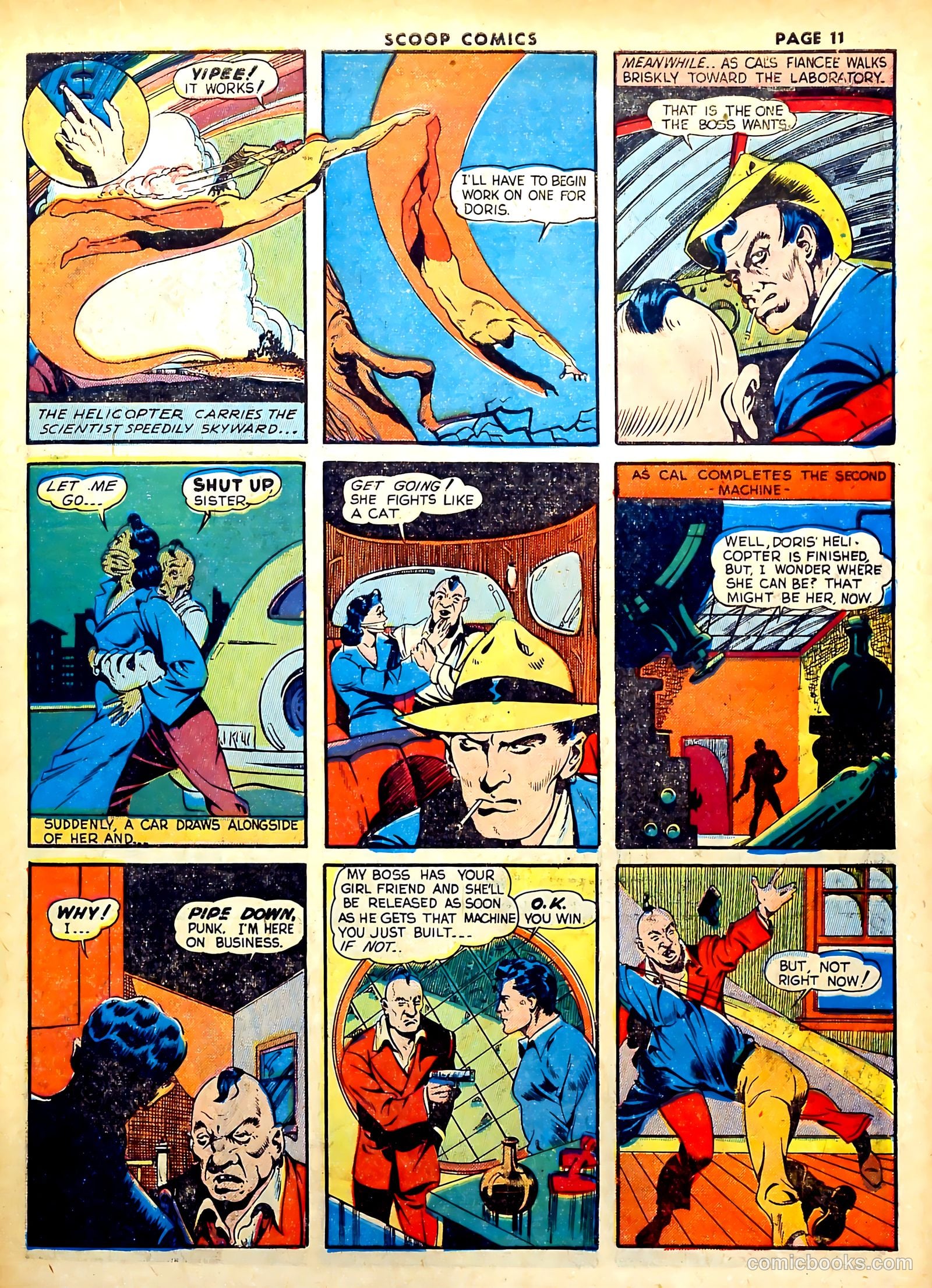 Scoop Comics #1 (1941) — page 13 of 68