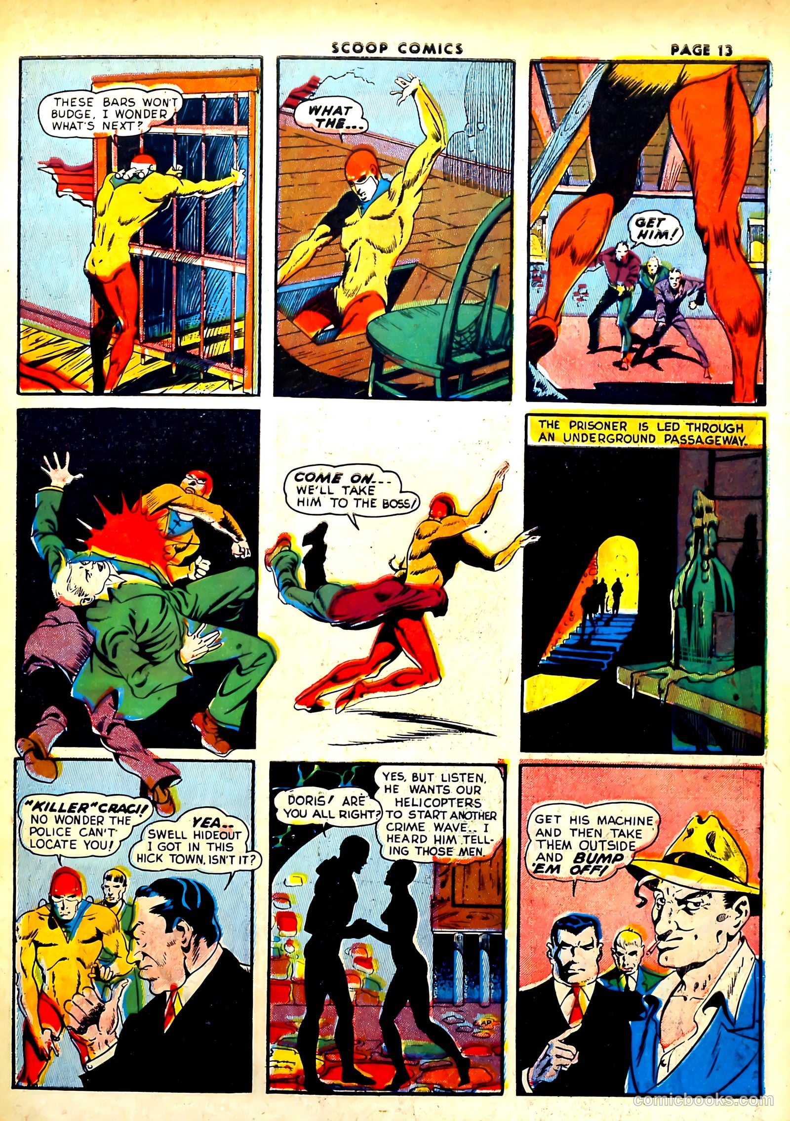 Scoop Comics #1 (1941) — page 15 of 68