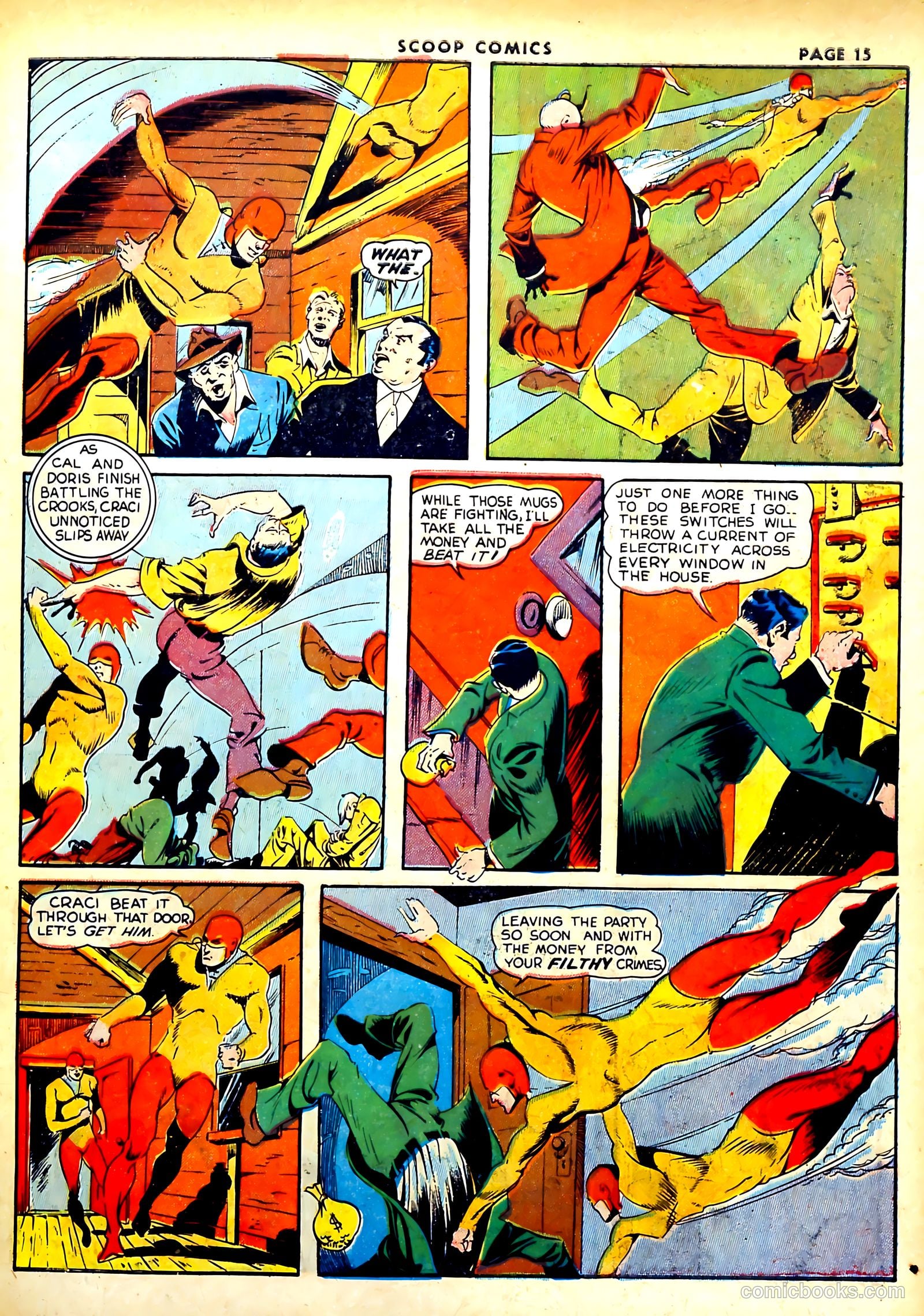 Scoop Comics #1 (1941) — page 17 of 68