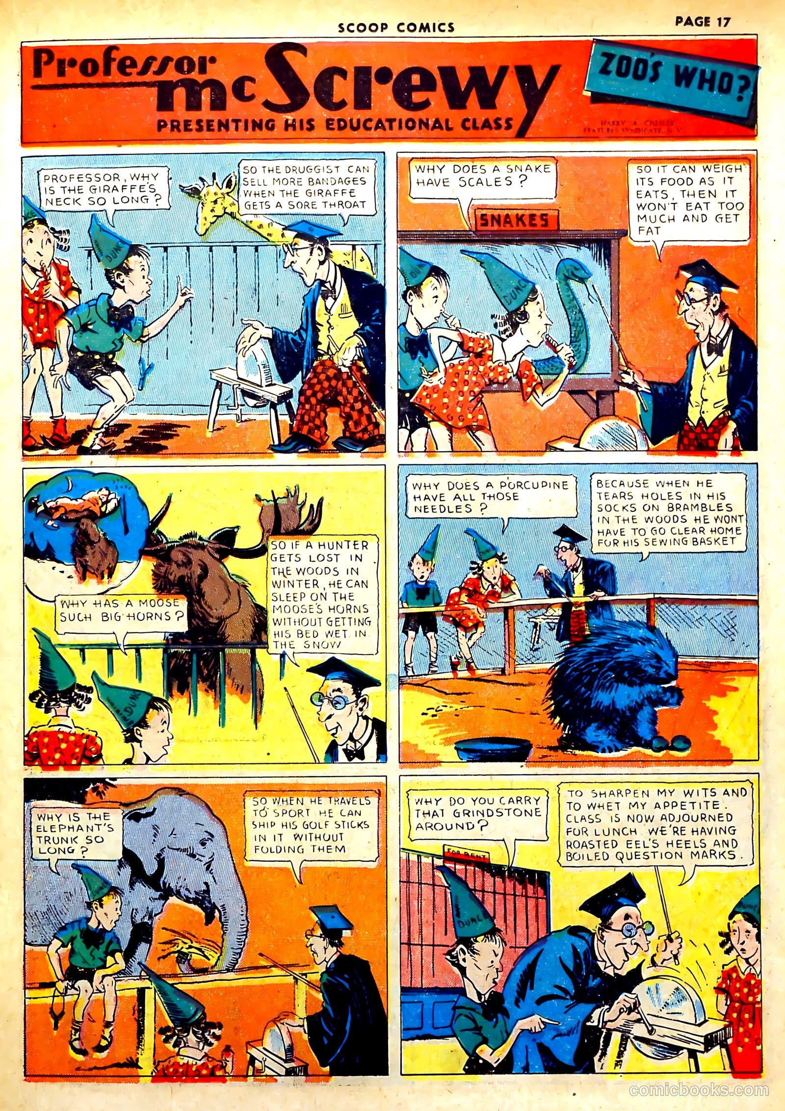 Scoop Comics #1 (1941) — page 19 of 68