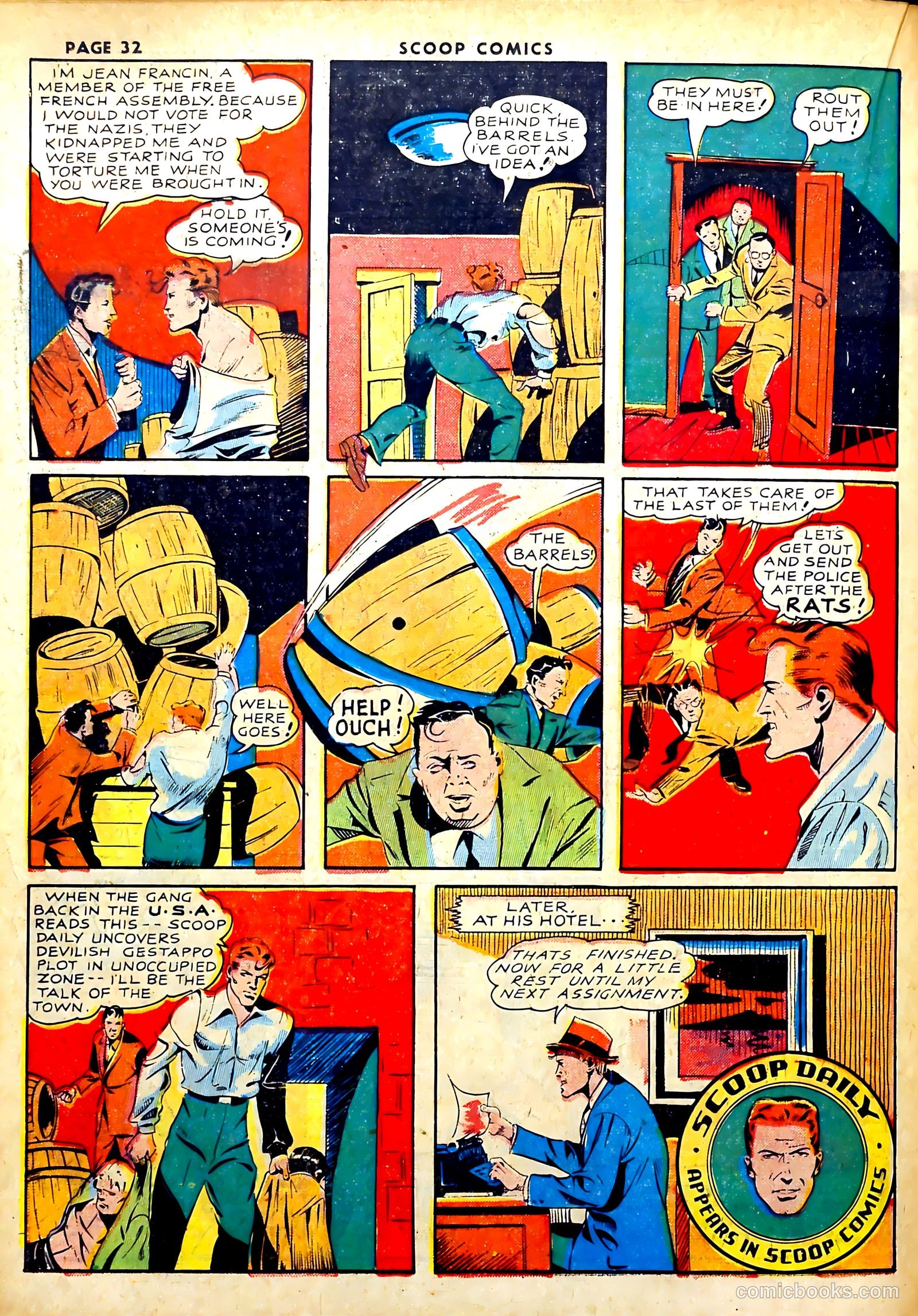 Scoop Comics #1 (1941) — page 34 of 68