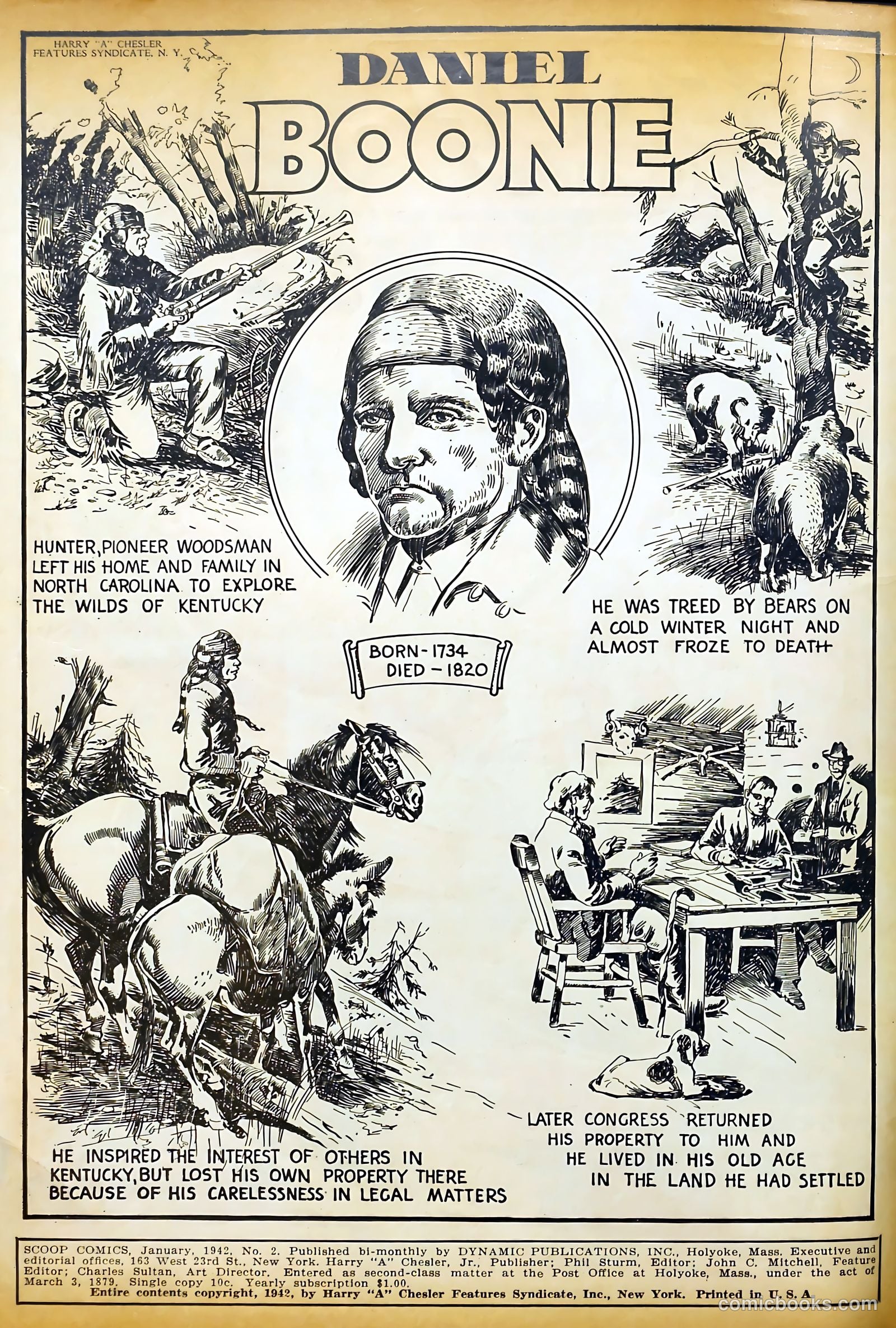 Scoop Comics #2 (1942) — page 2 of 68