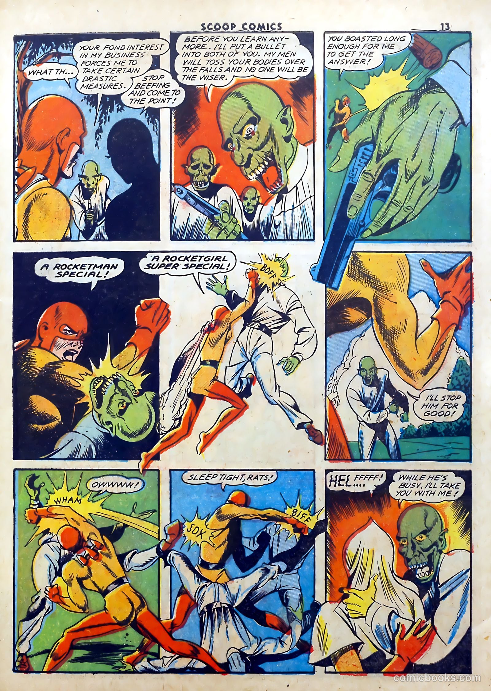 Scoop Comics #2 (1942) — page 15 of 68