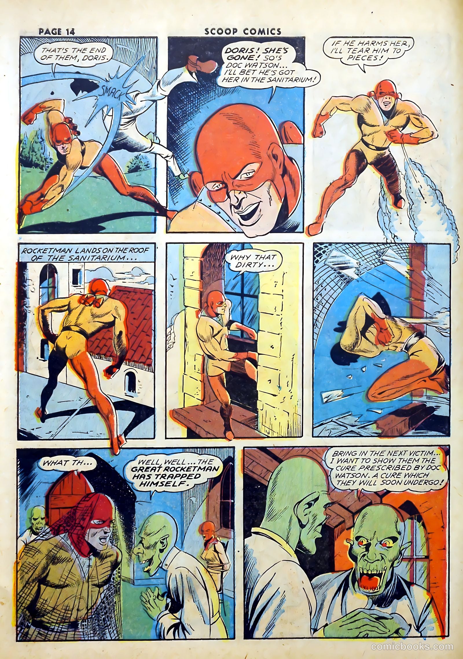 Scoop Comics #2 (1942) — page 16 of 68