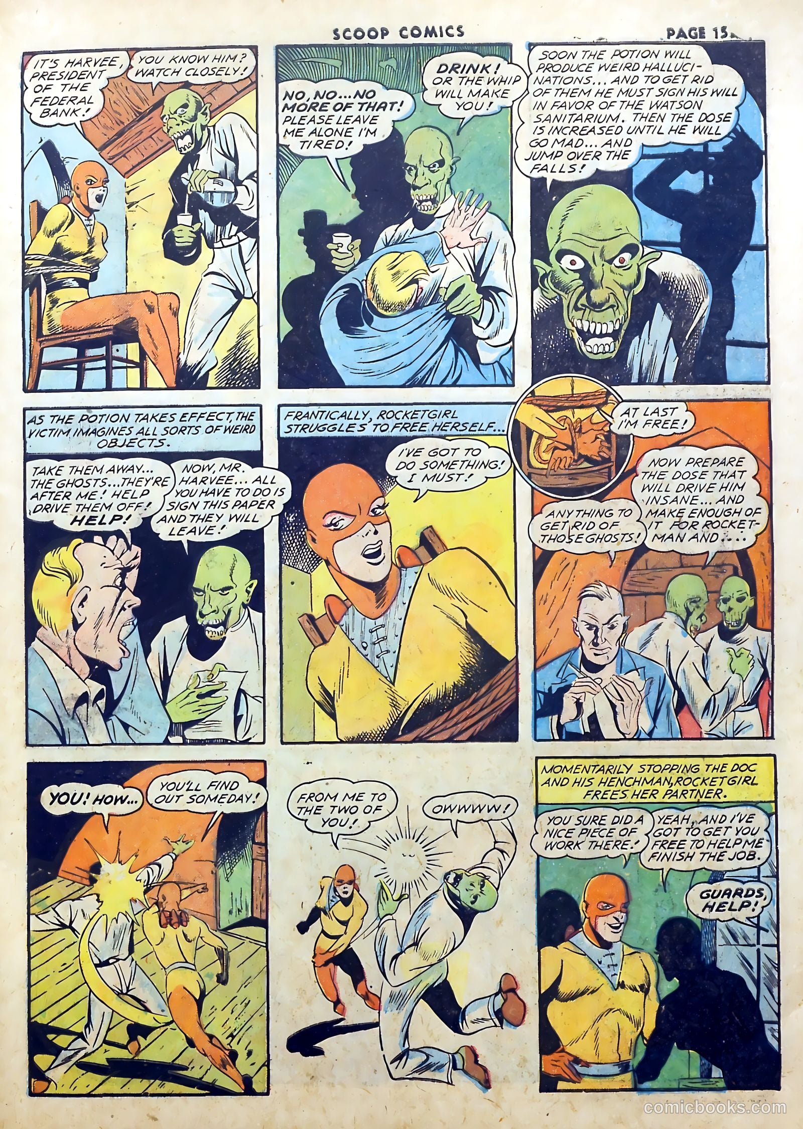 Scoop Comics #2 (1942) — page 17 of 68