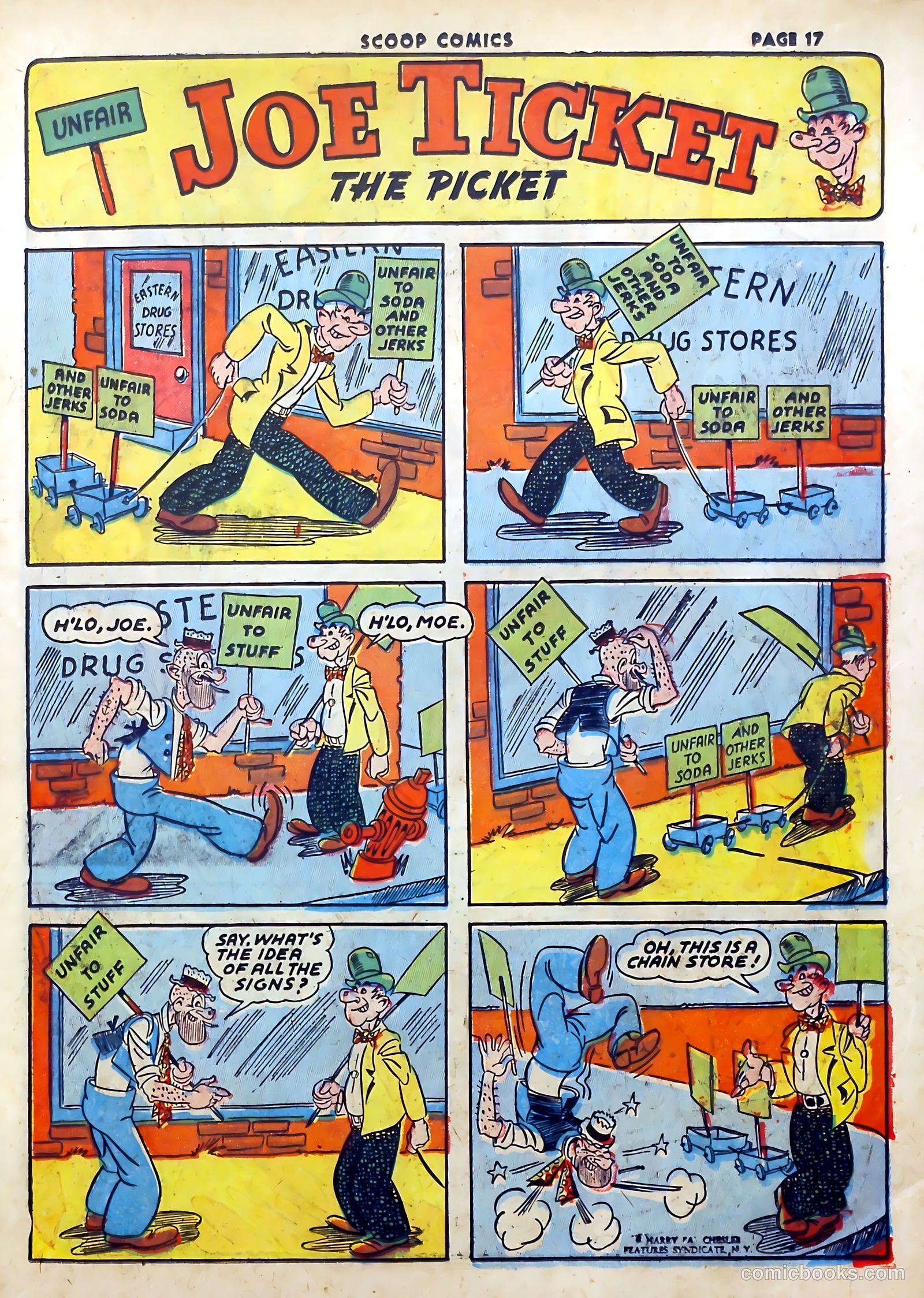 Scoop Comics #2 (1942) — page 19 of 68