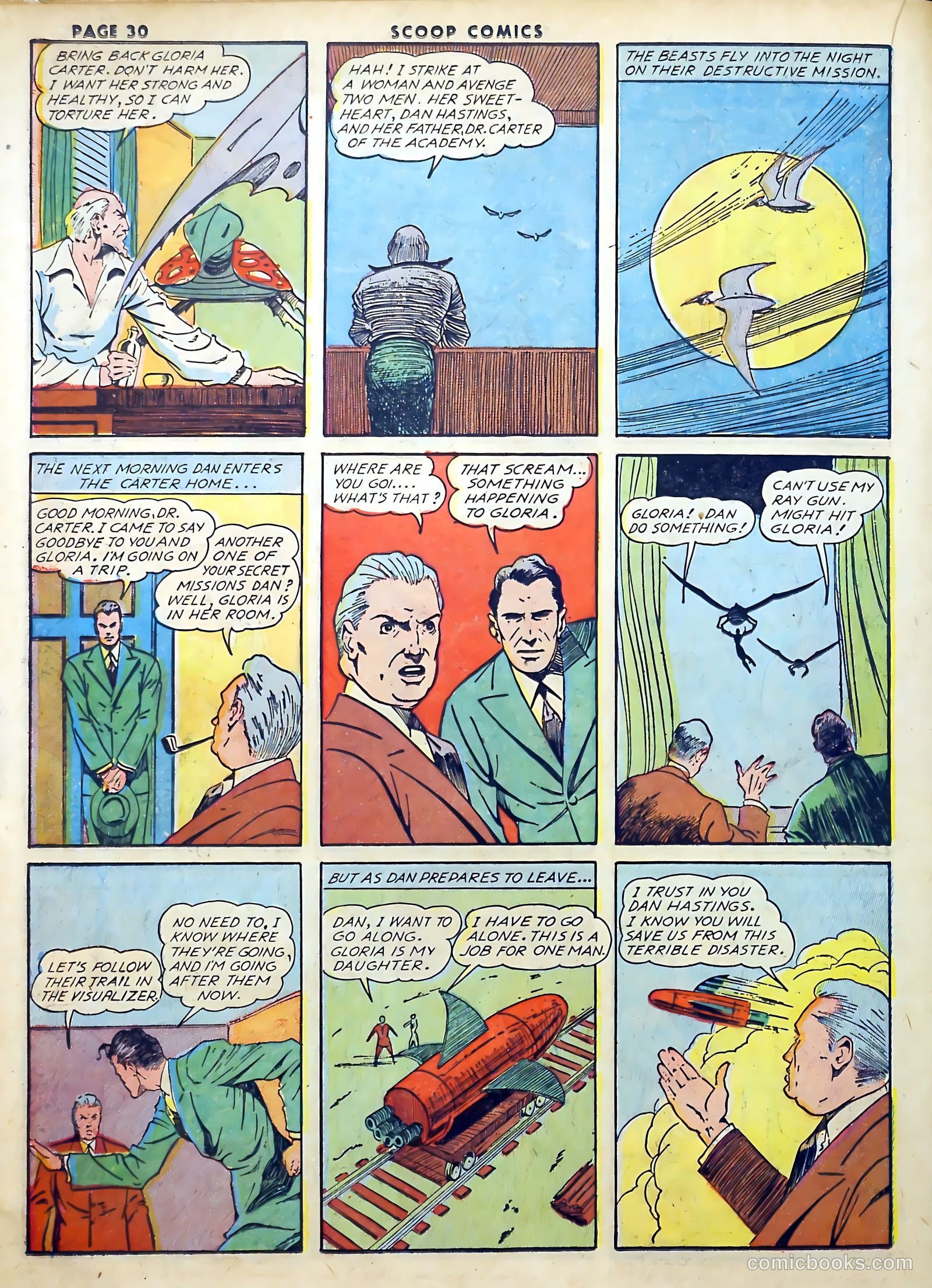 Scoop Comics #2 (1942) — page 32 of 68
