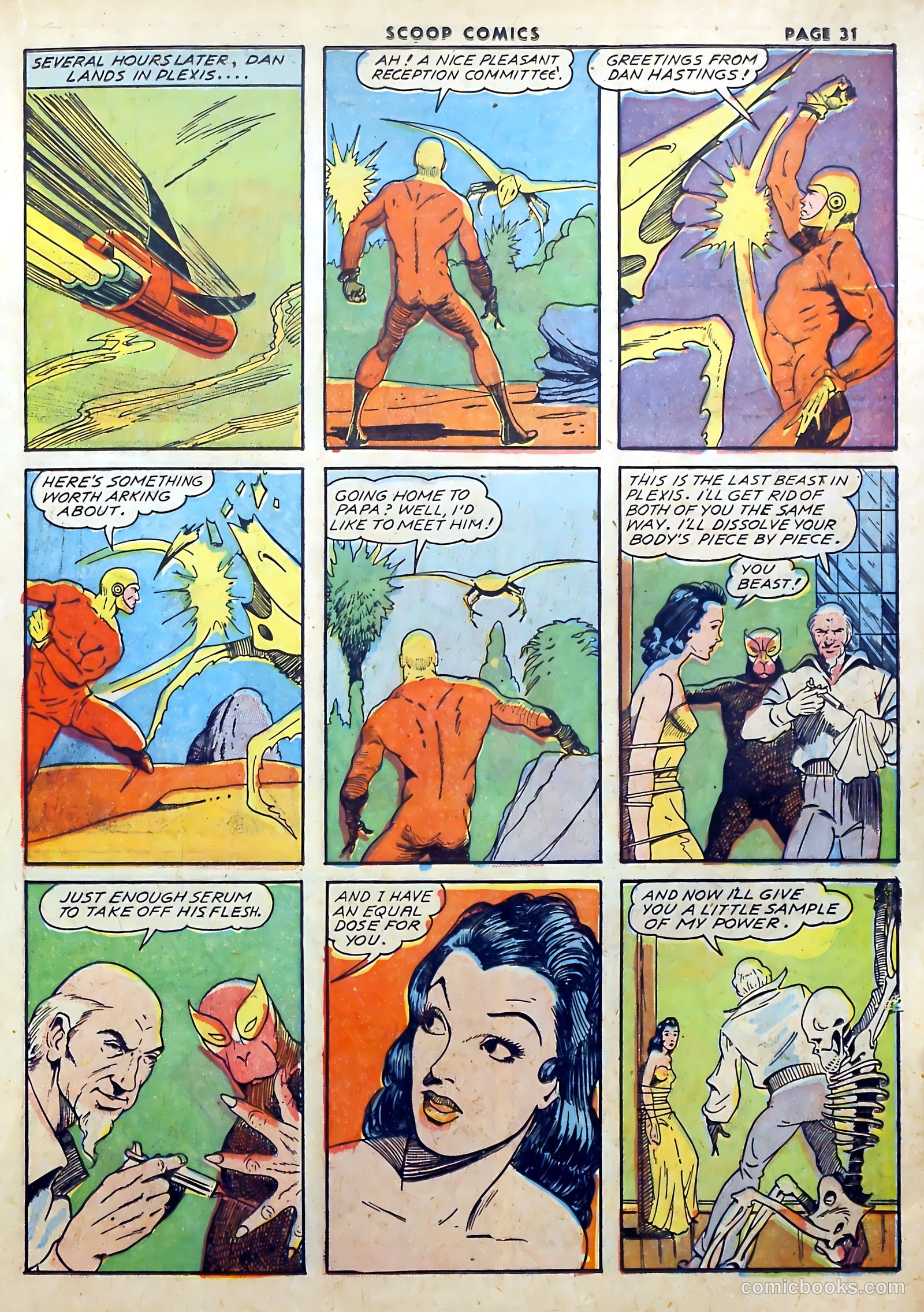 Scoop Comics #2 (1942) — page 33 of 68