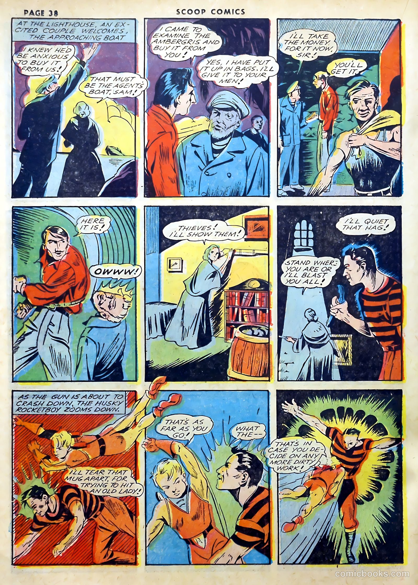 Scoop Comics #2 (1942) — page 40 of 68
