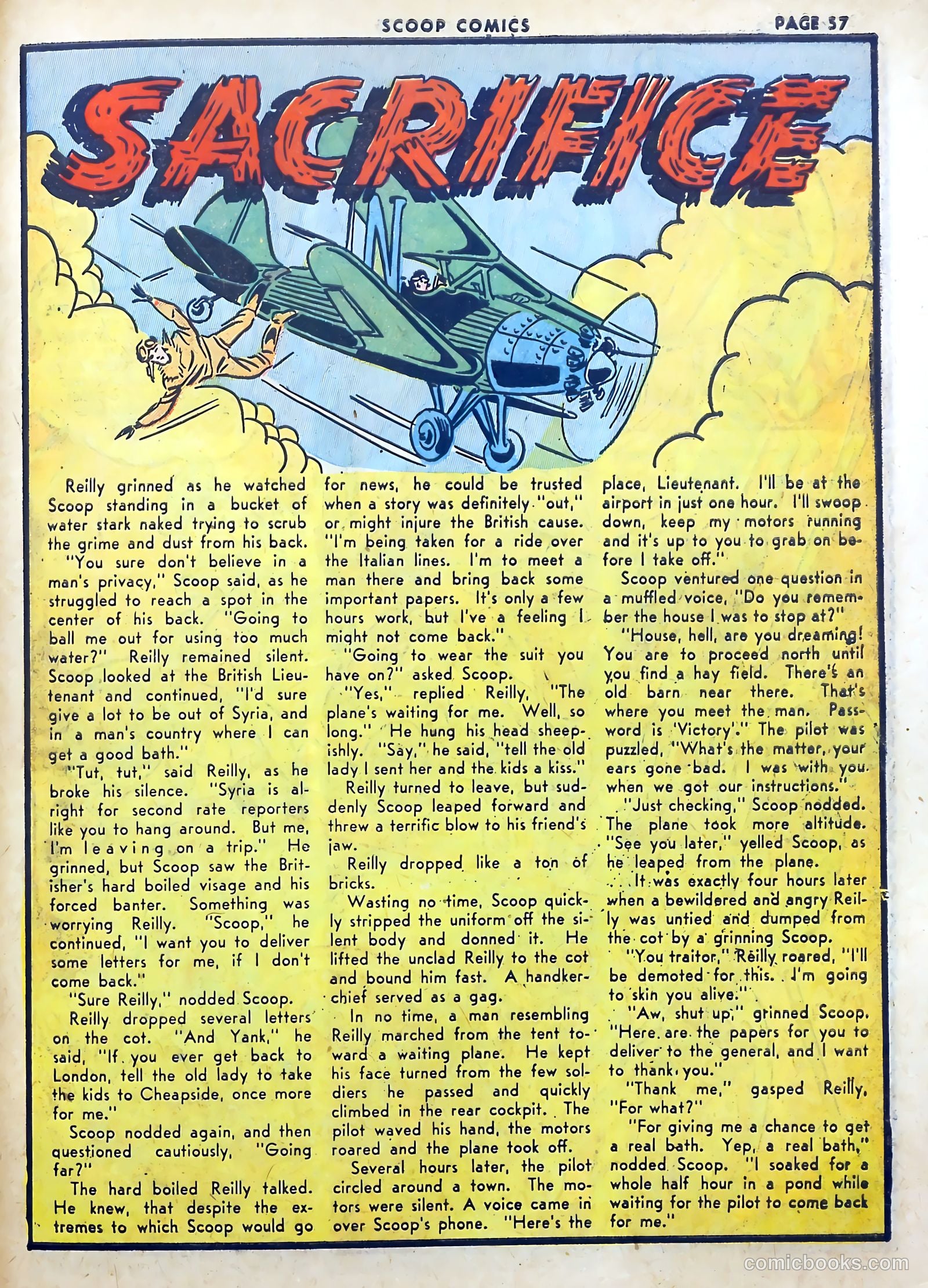 Scoop Comics #2 (1942) — page 59 of 68