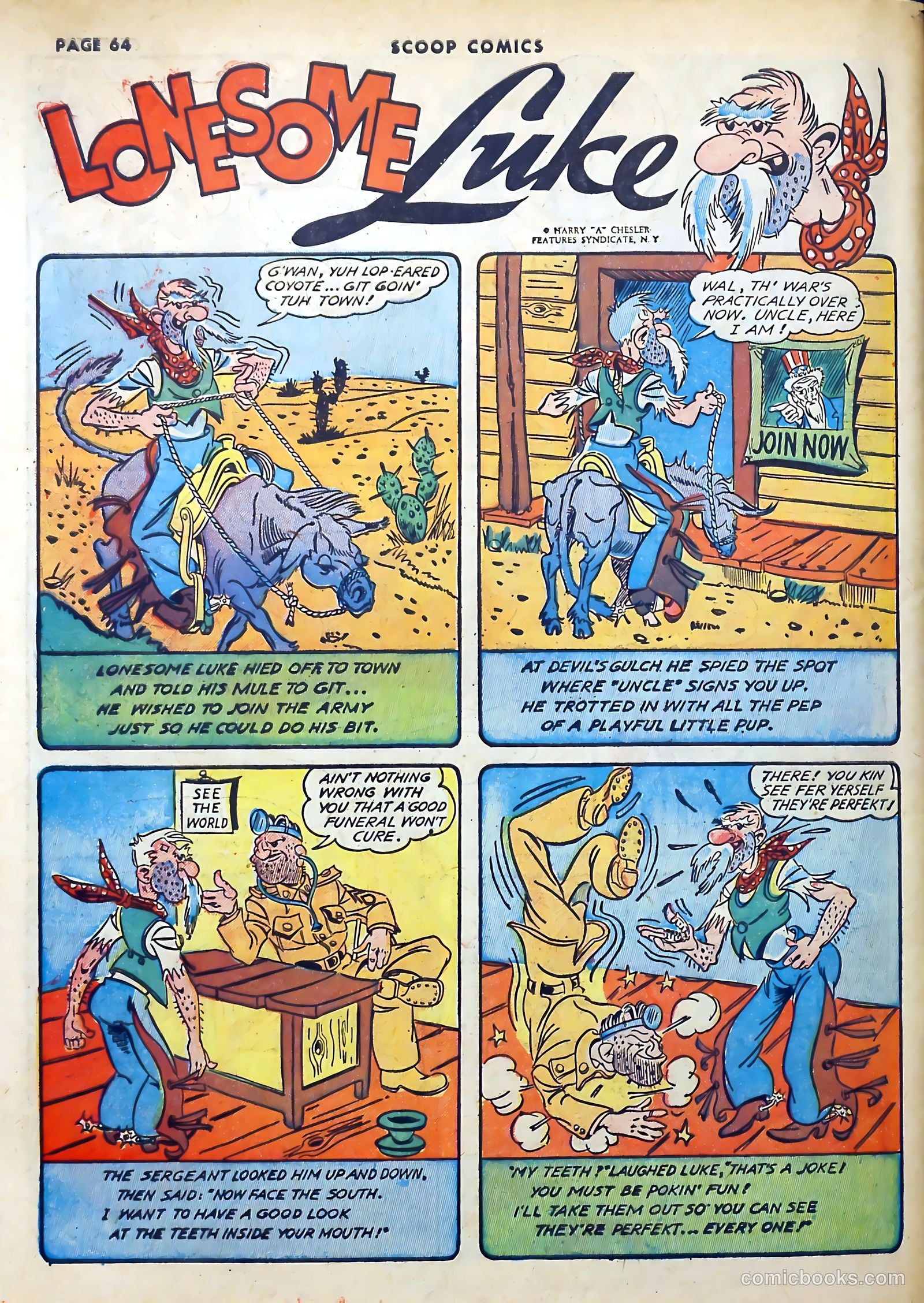 Scoop Comics #2 (1942) — page 66 of 68