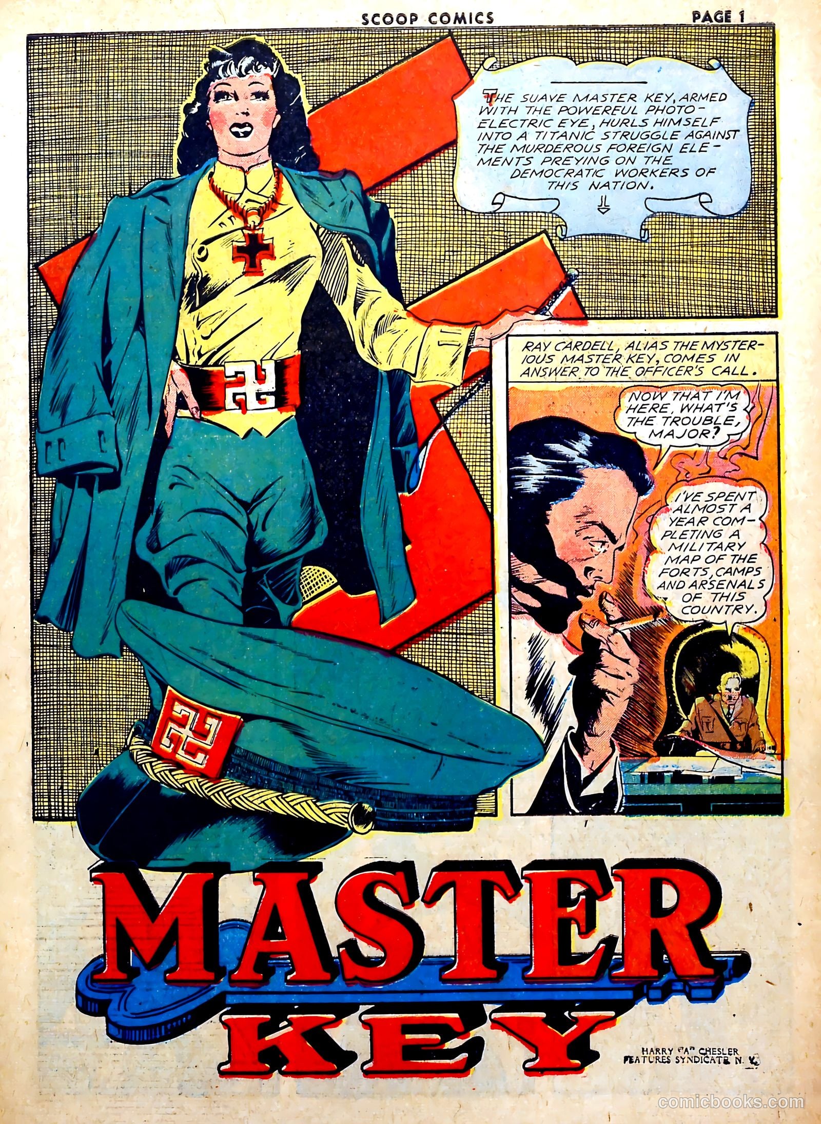 Scoop Comics #3 (1942) — page 3 of 68