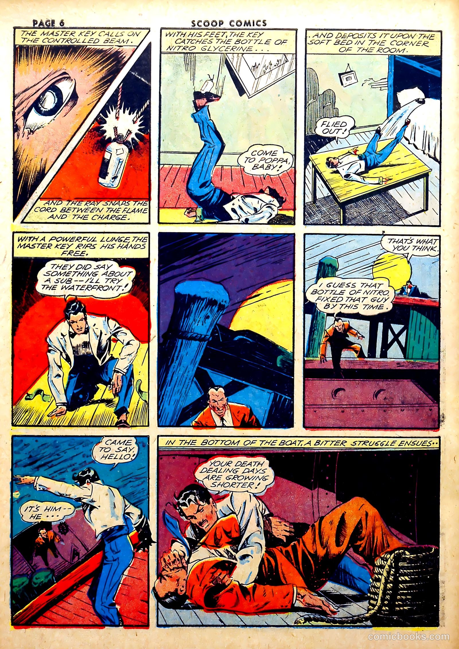 Scoop Comics #3 (1942) — page 8 of 68