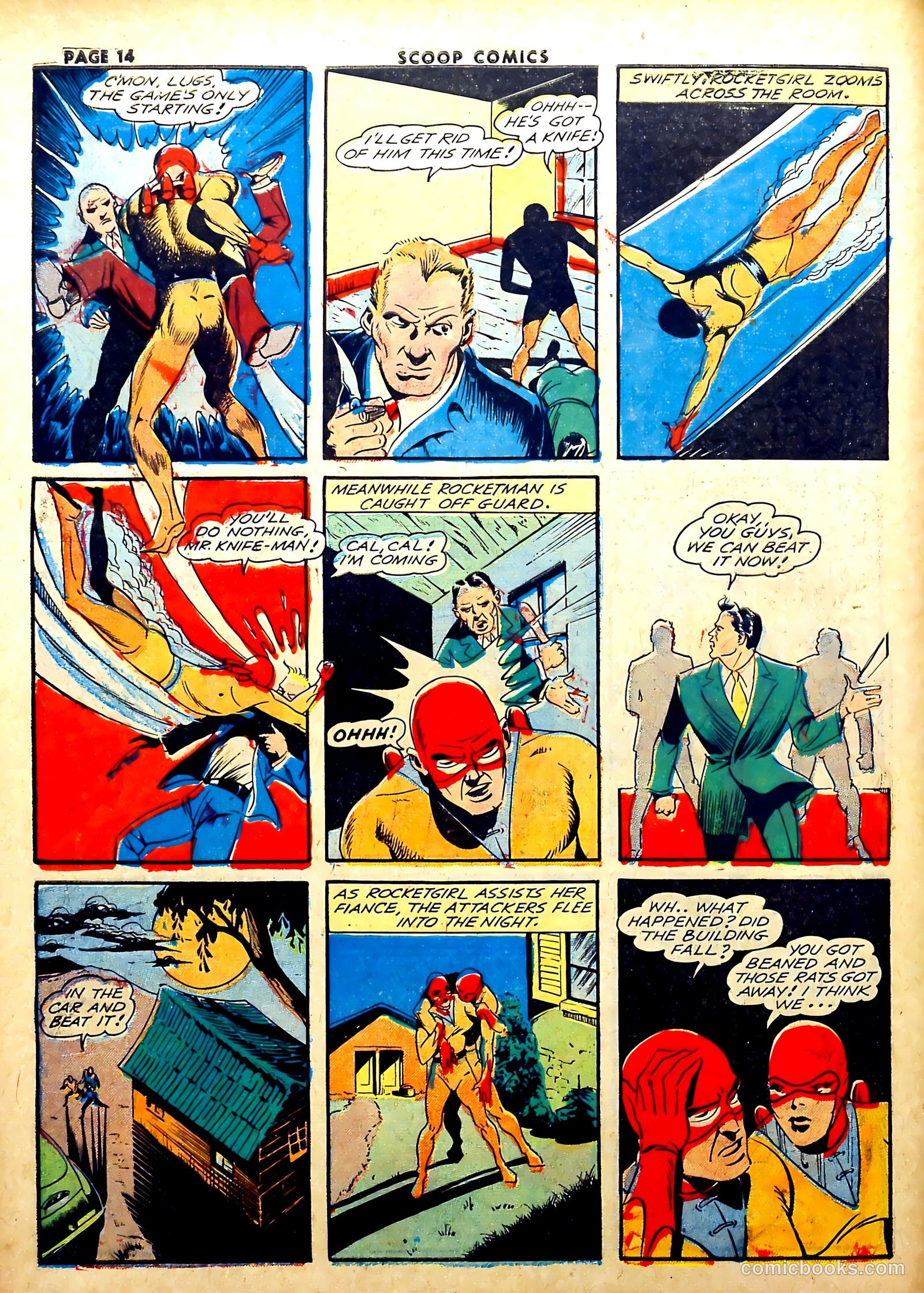 Scoop Comics #3 (1942) — page 16 of 68