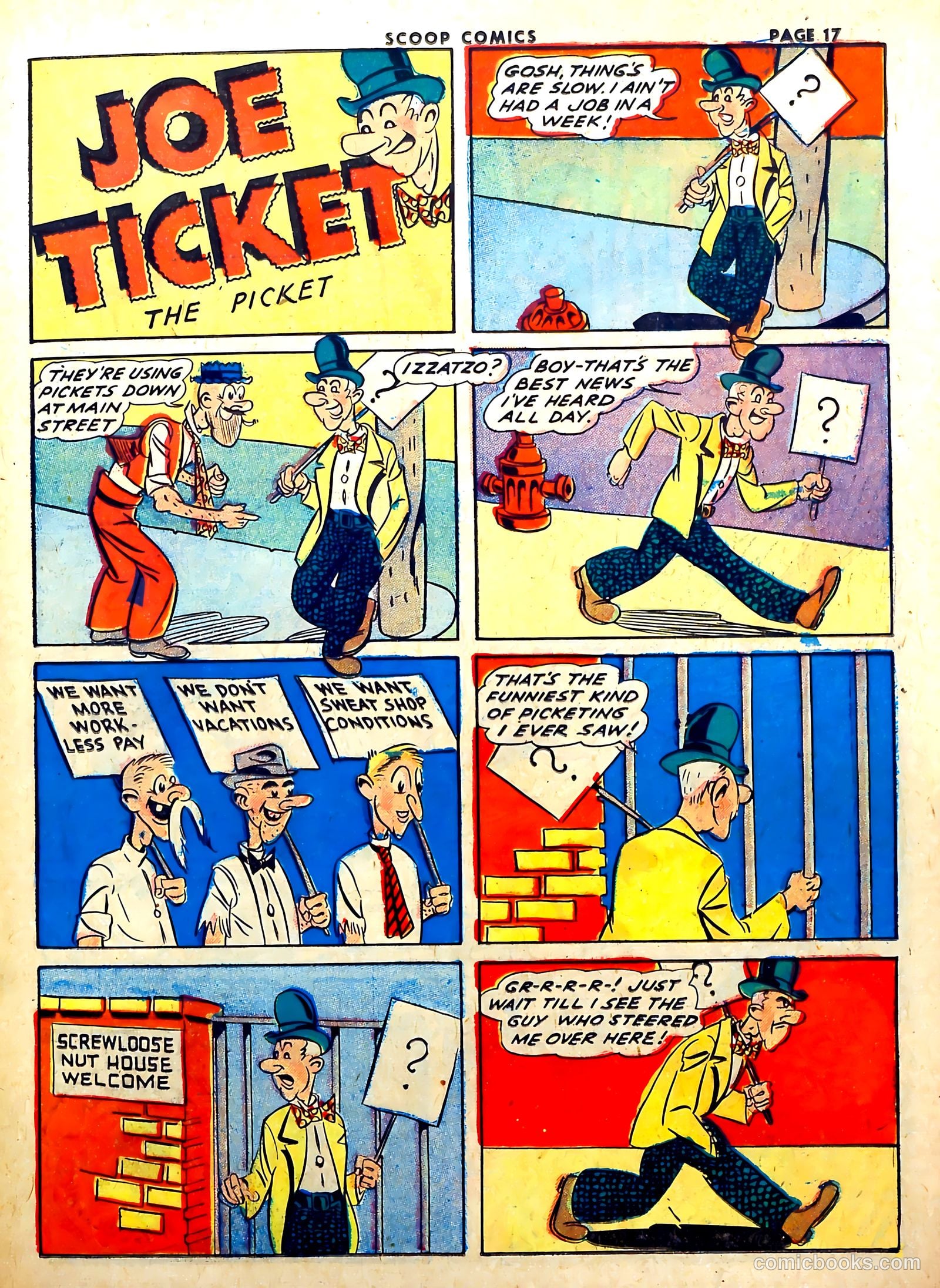 Scoop Comics #3 (1942) — page 19 of 68
