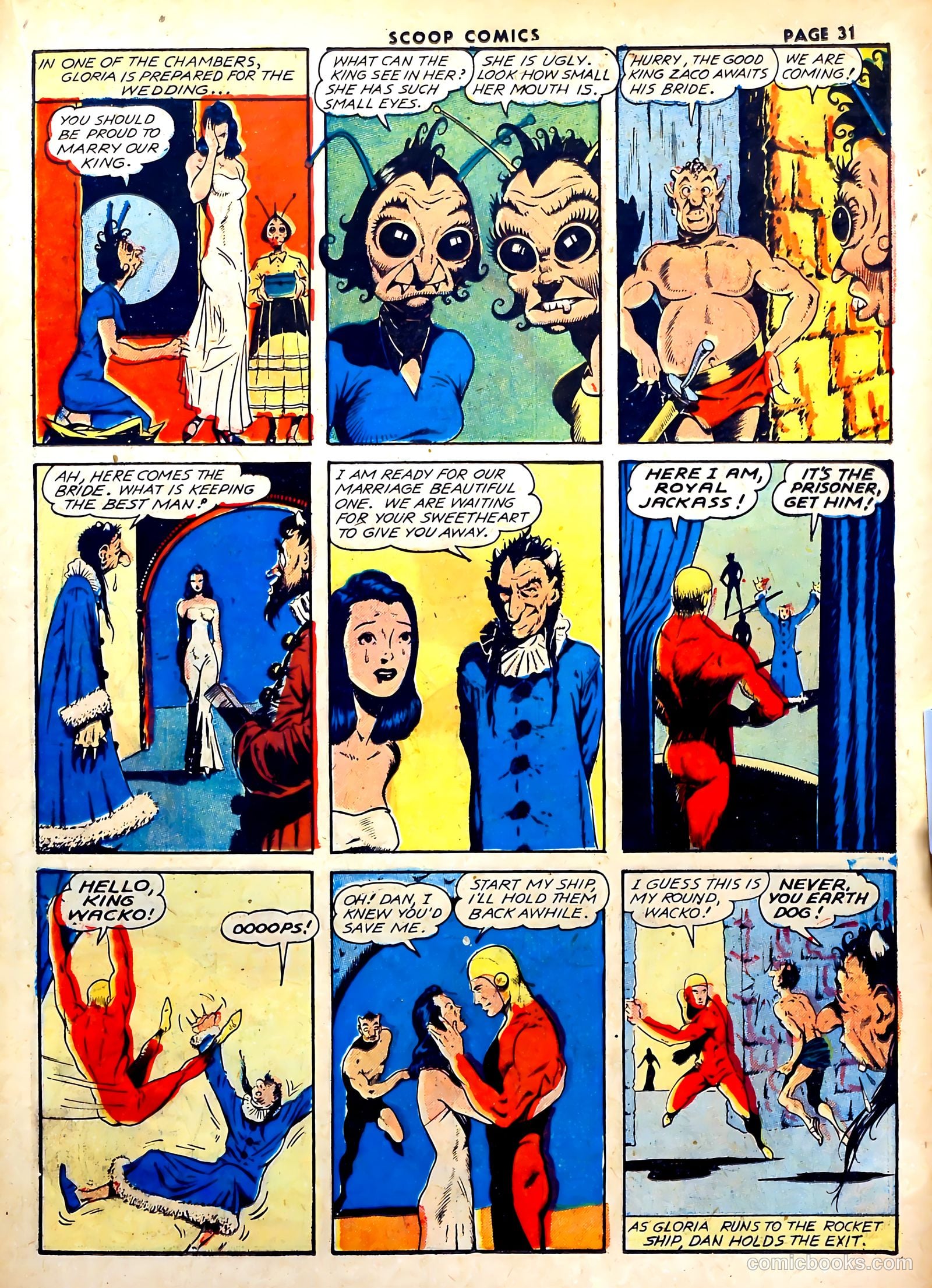 Scoop Comics #3 (1942) — page 33 of 68