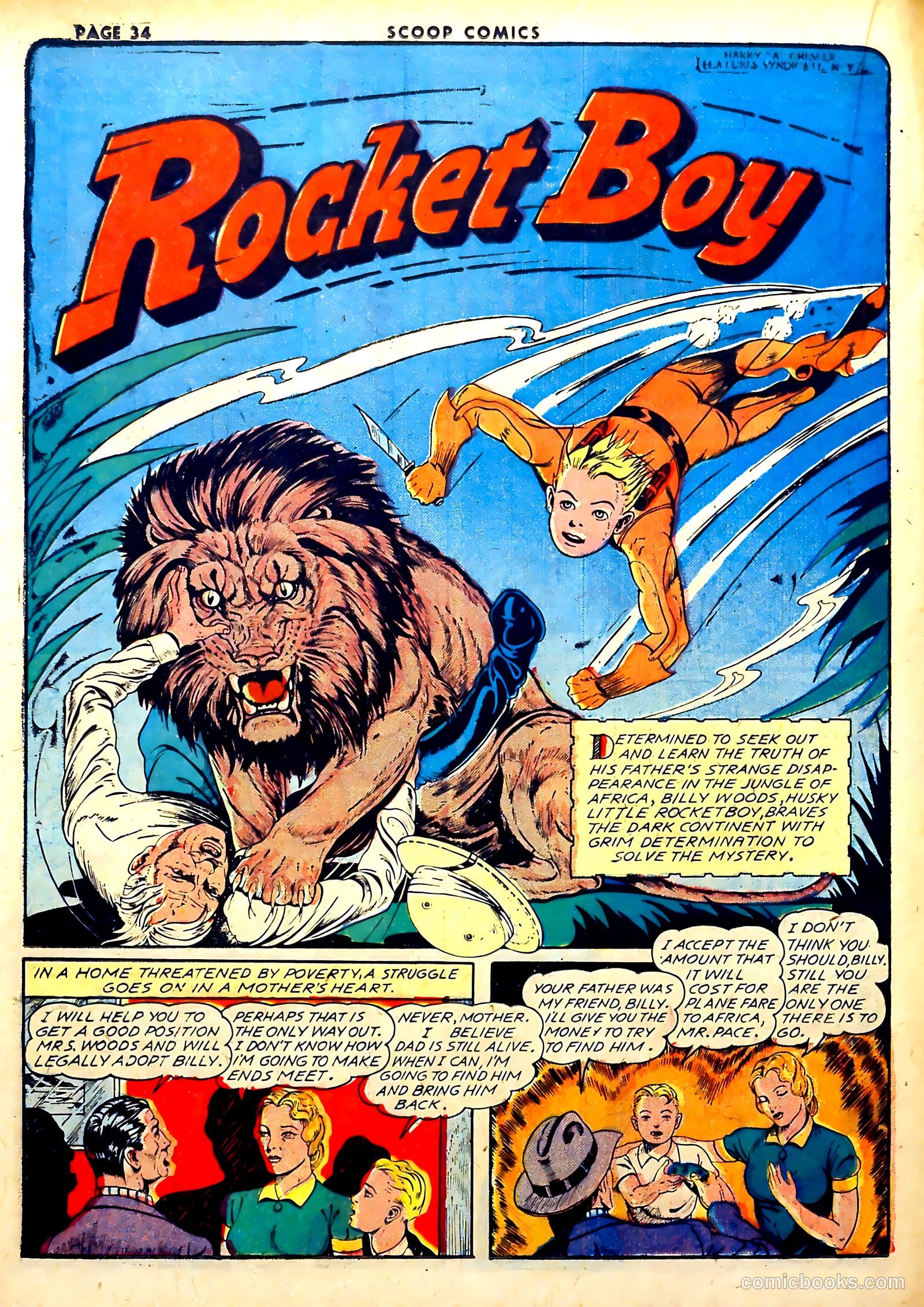 Scoop Comics #3 (1942) — page 36 of 68