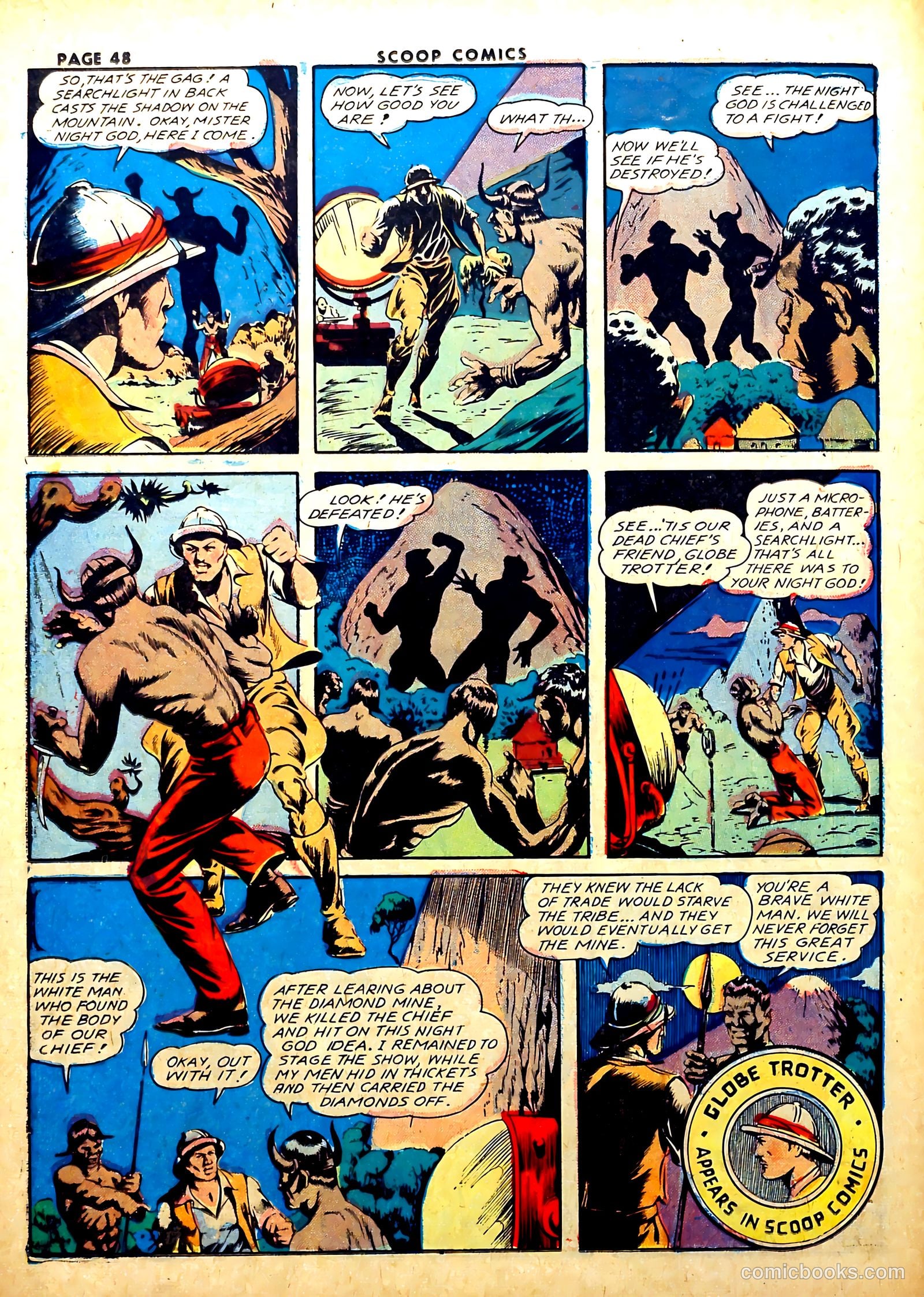 Scoop Comics #3 (1942) — page 50 of 68