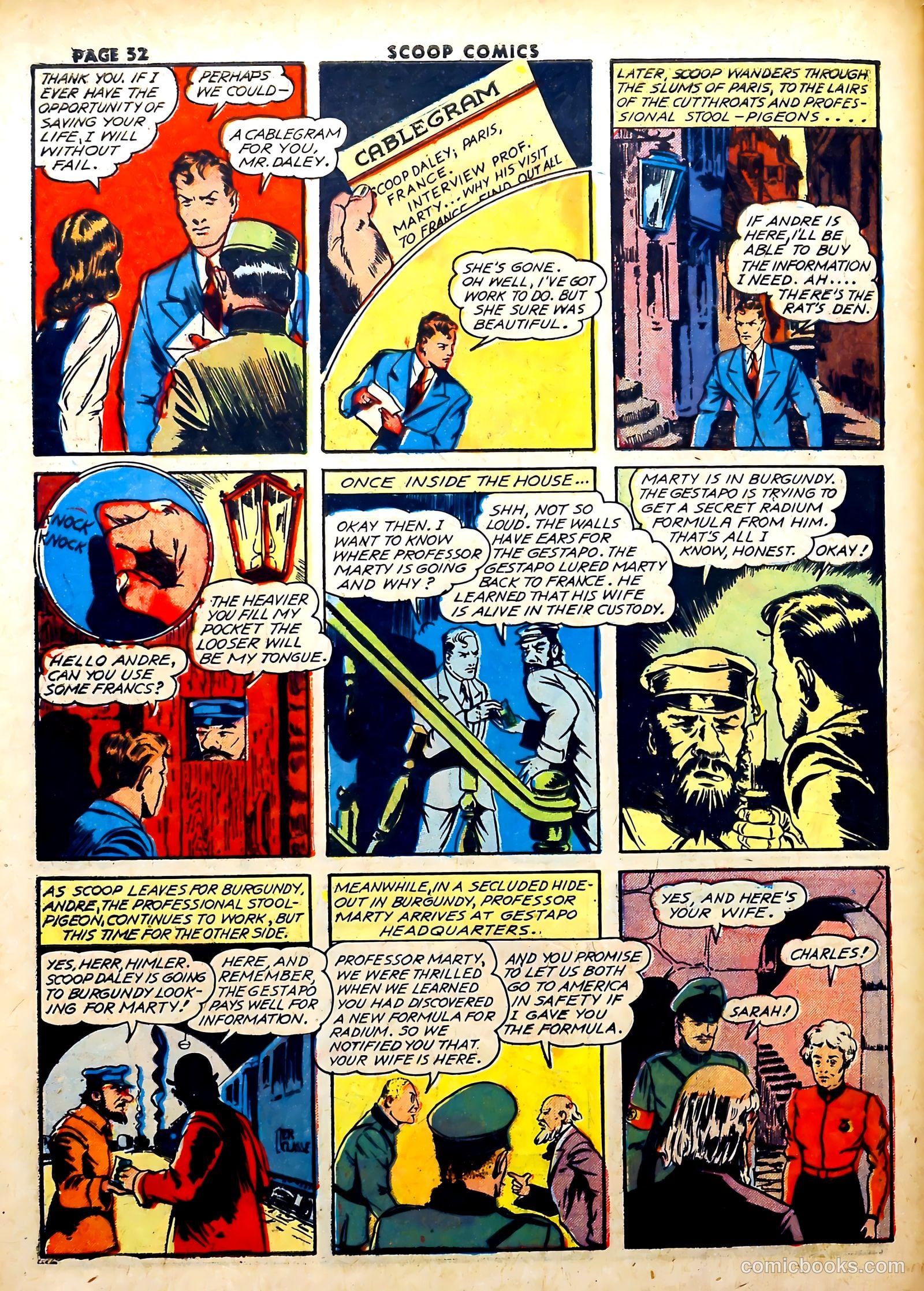 Scoop Comics #3 (1942) — page 54 of 68