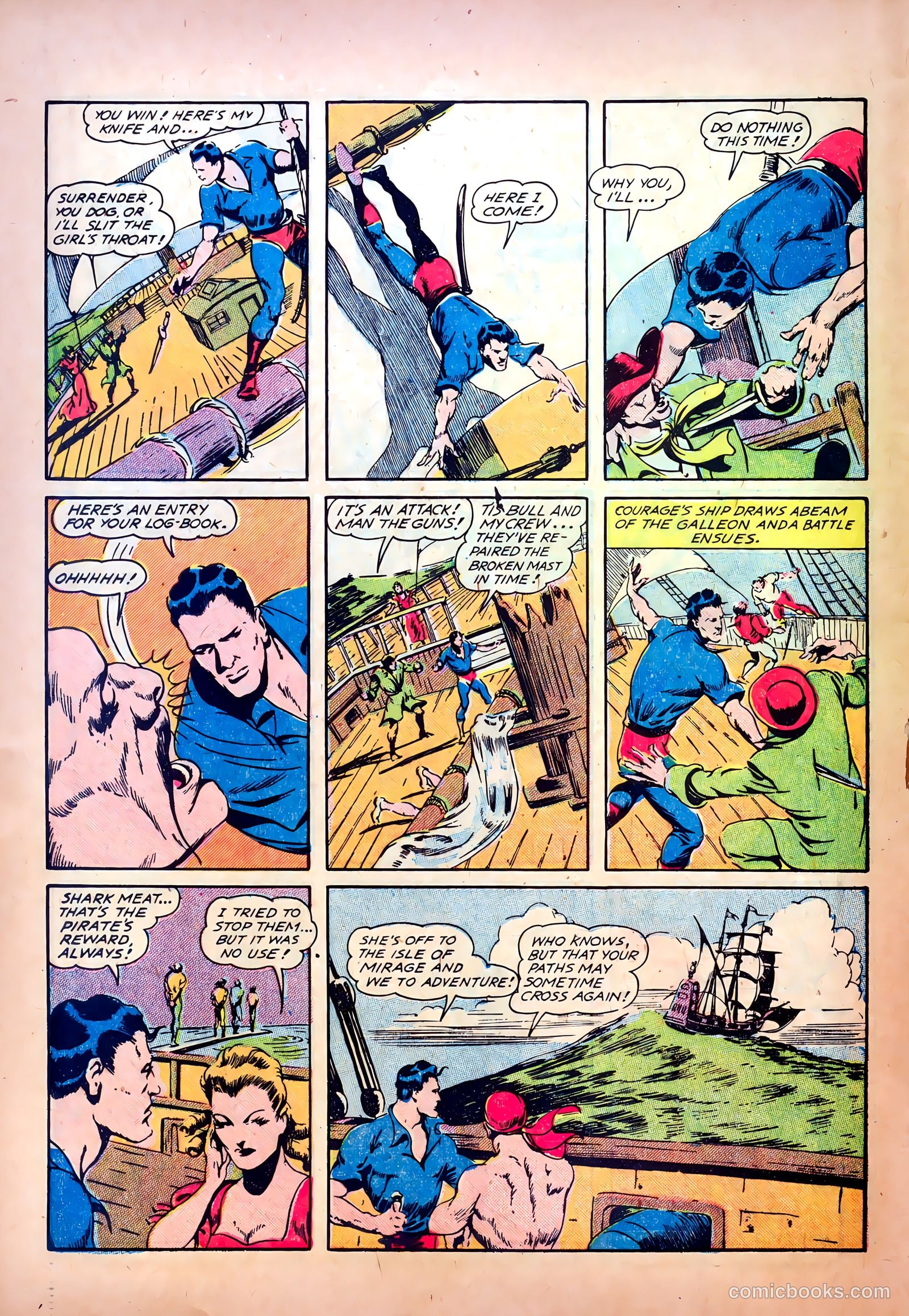 Scoop Comics #8 (1944) — page 42 of 52