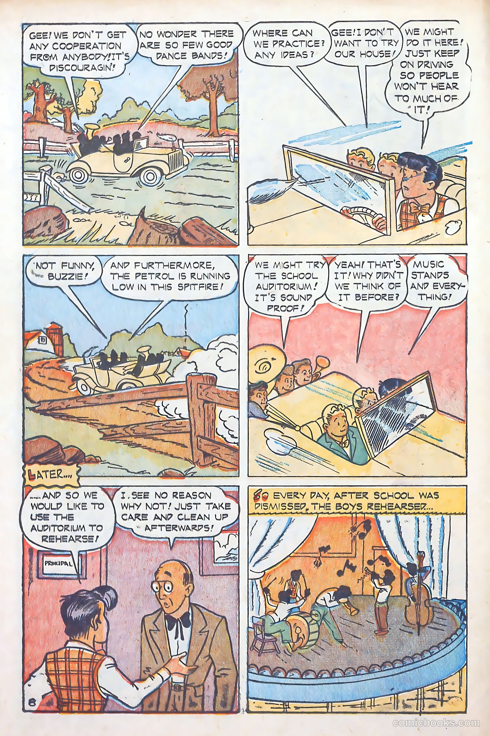 Scooter Comics #1 (1946) — page 10 of 52
