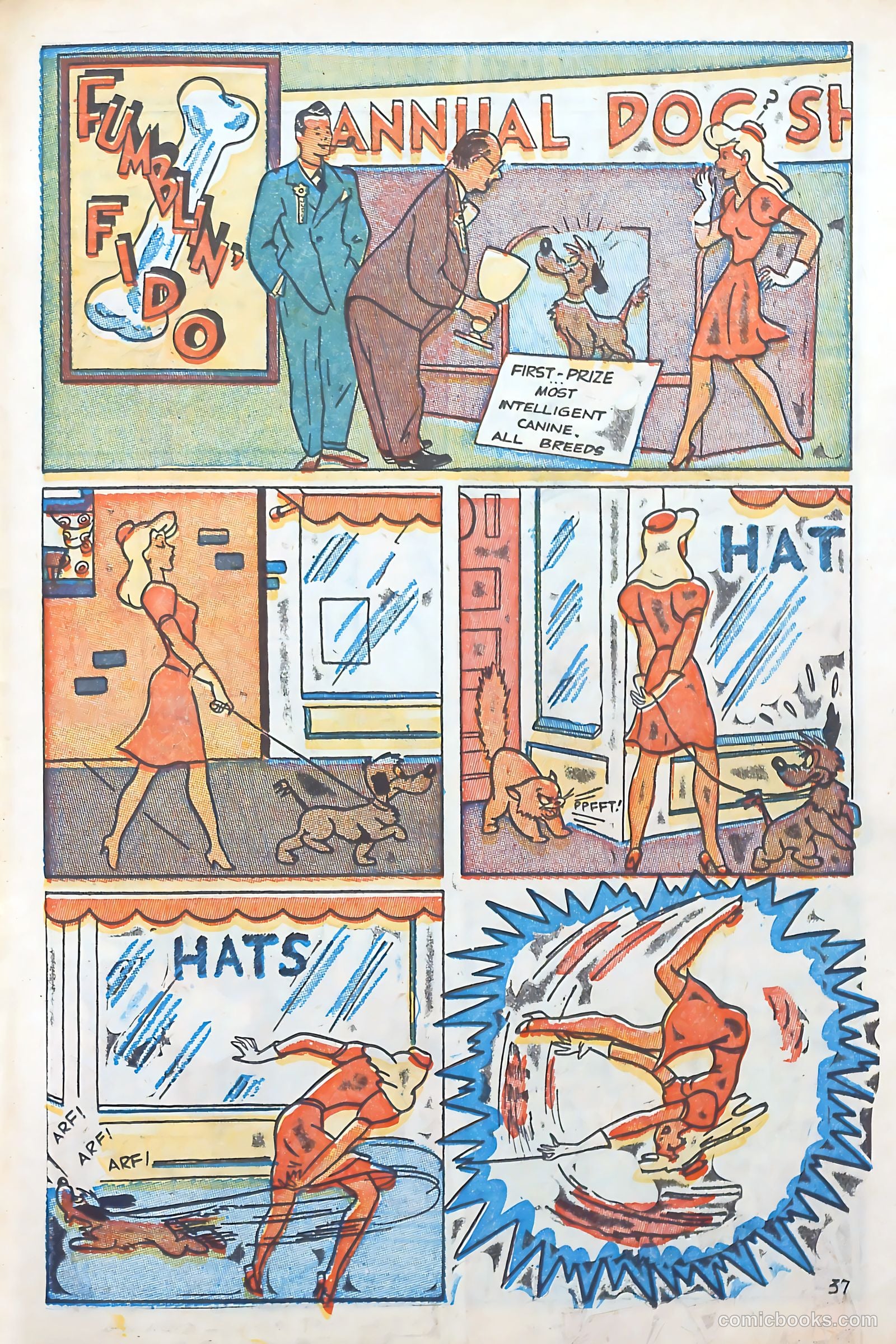 Scooter Comics #1 (1946) — page 39 of 52