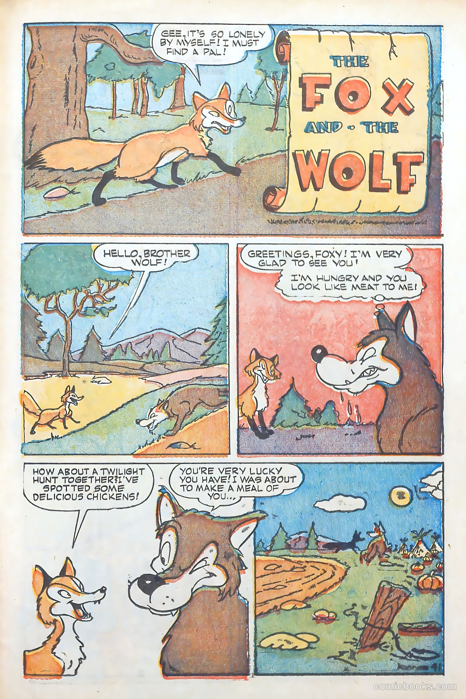 Scooter Comics #1 (1946) — page 43 of 52