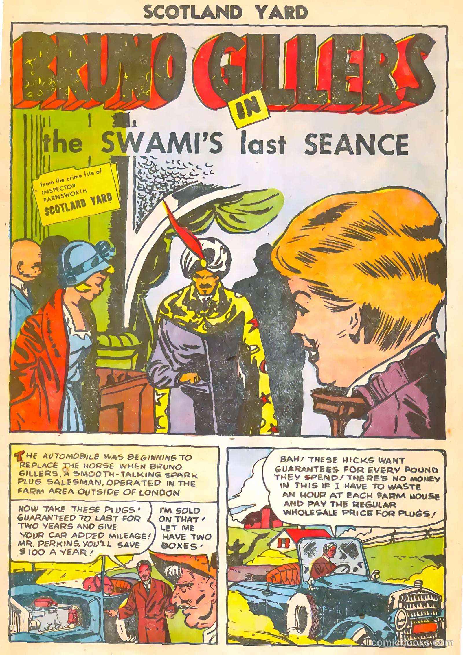 Scotland Yard #1 (1955) — page 11 of 36