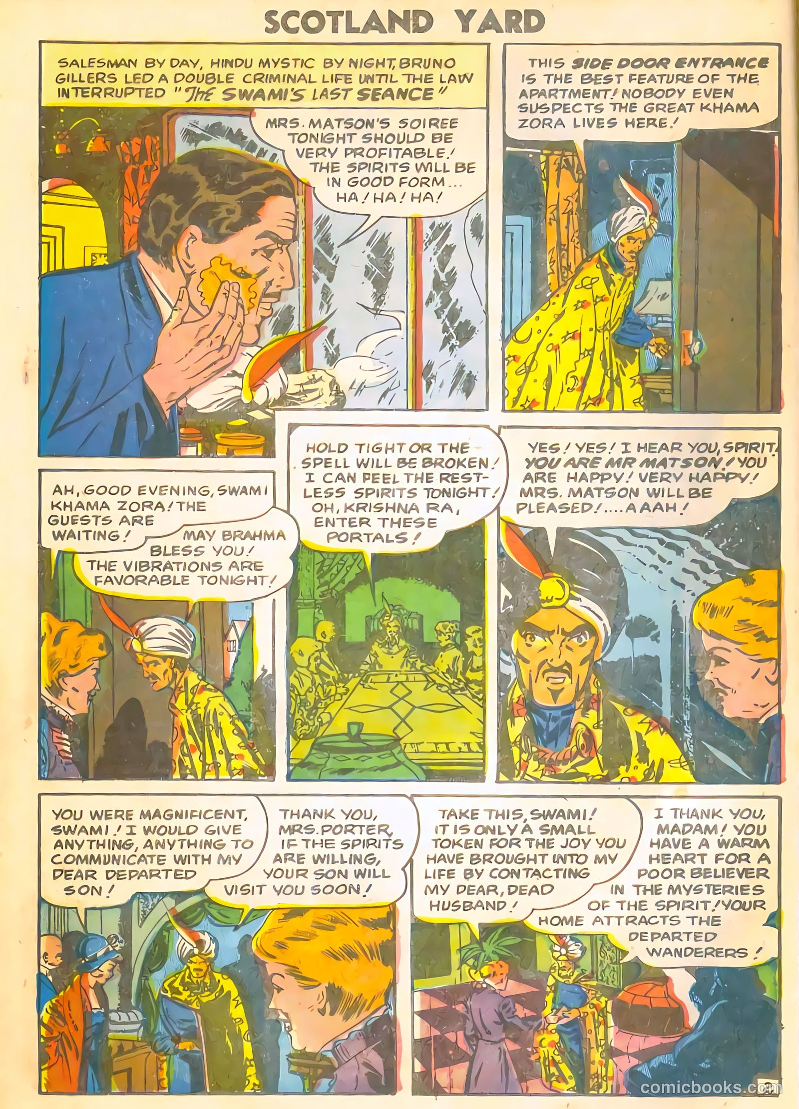 Scotland Yard #1 (1955) — page 12 of 36