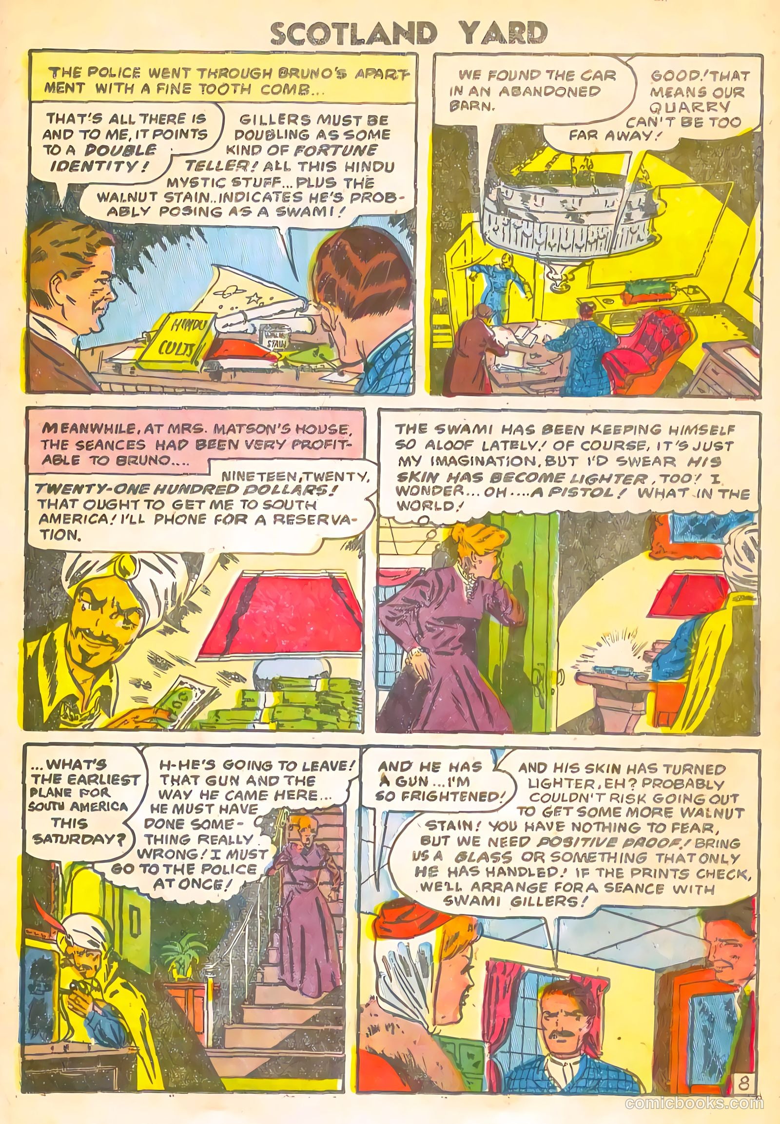 Scotland Yard #1 (1955) — page 19 of 36